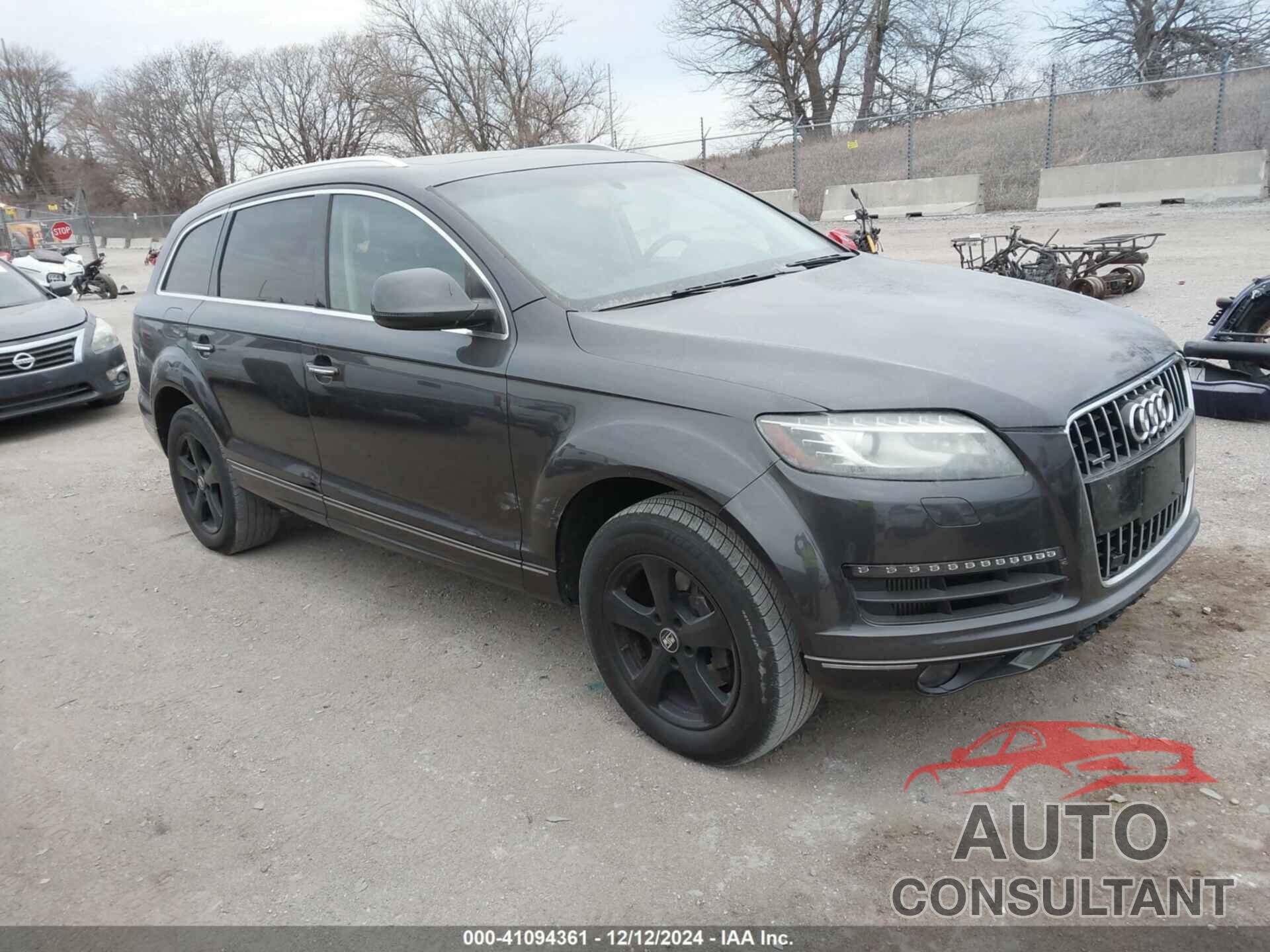 AUDI Q7 2011 - WA1VMBFE7BD005114