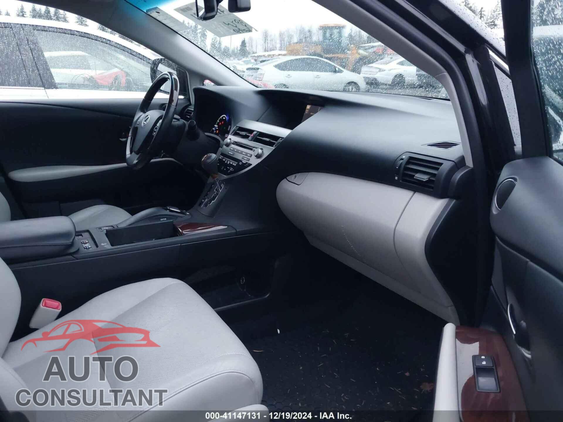 LEXUS RX 450H 2012 - JTJBC1BA2C2425561