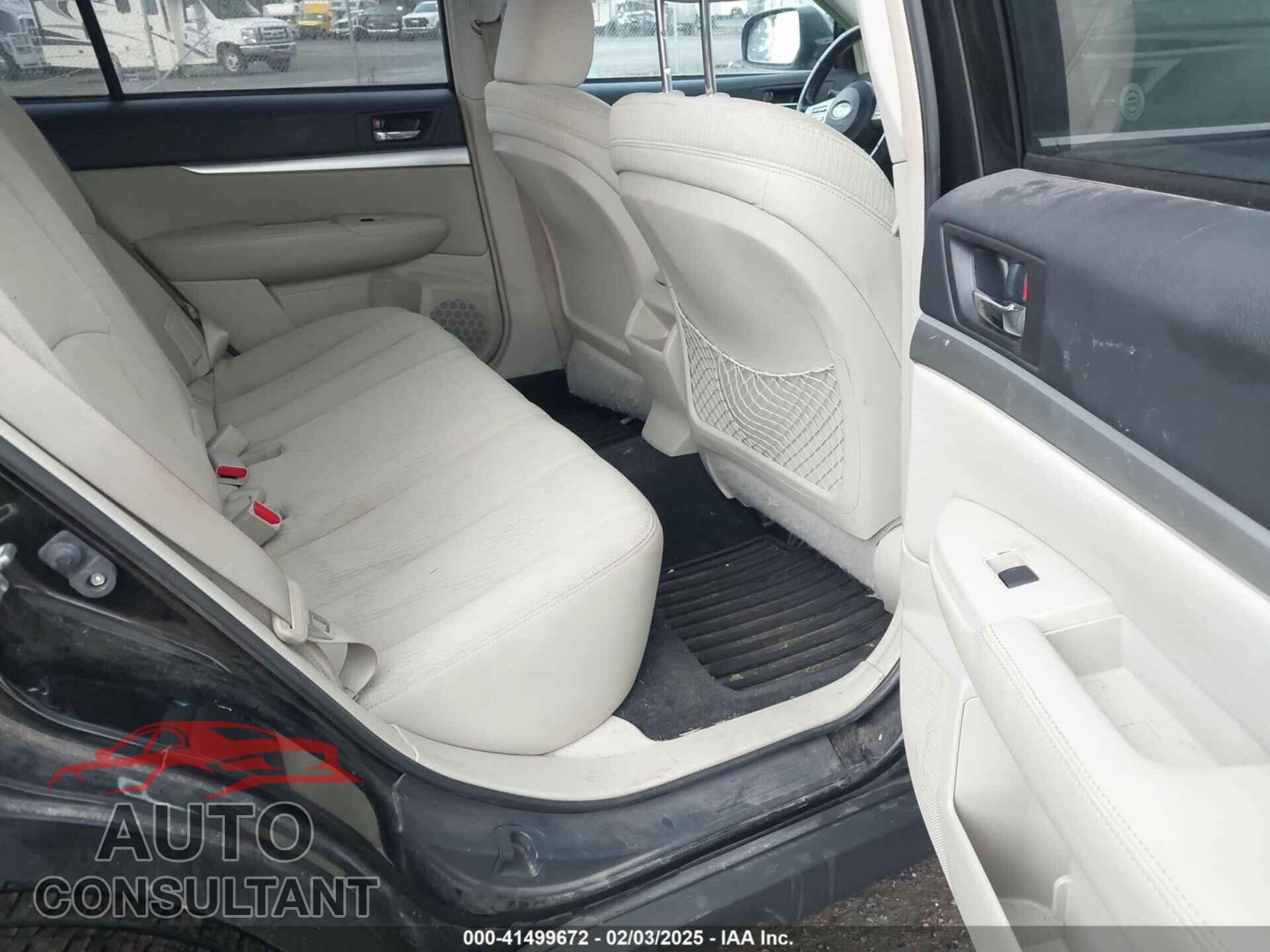 SUBARU OUTBACK 2011 - 4S4BRBFC6B3364657