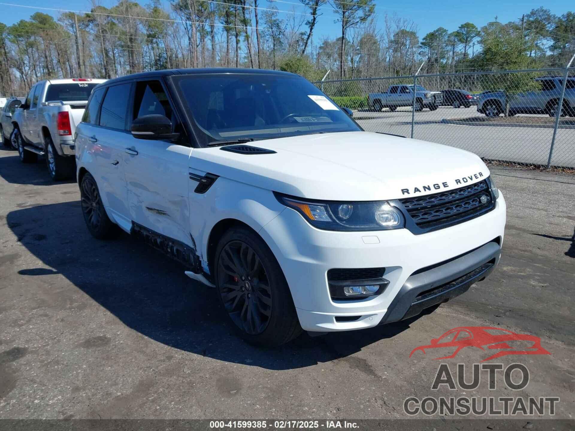 LAND ROVER RANGE ROVER SPORT 2016 - SALWS2VF7GA548121
