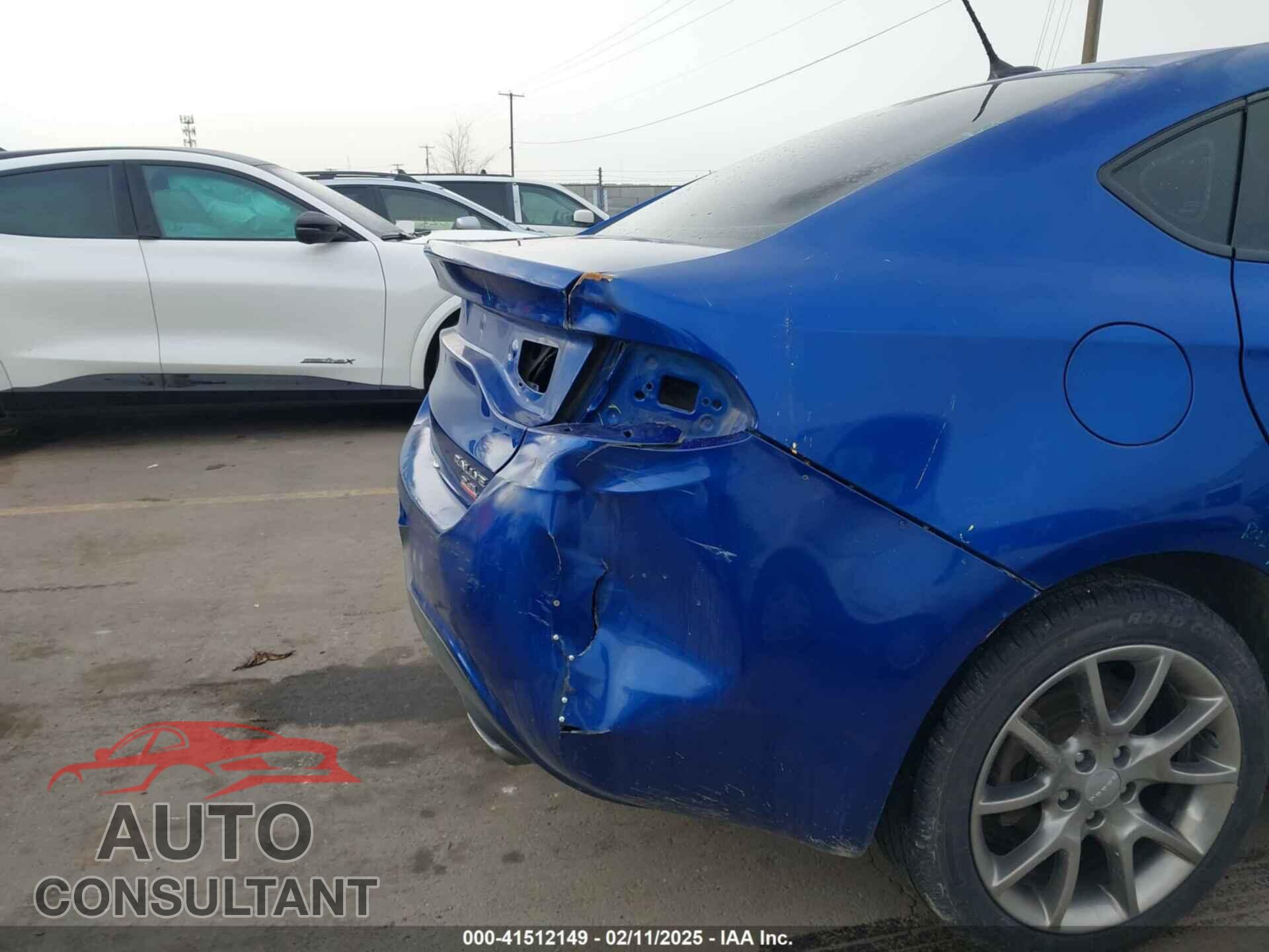 DODGE DART 2014 - 1C3CDFBB5ED860287