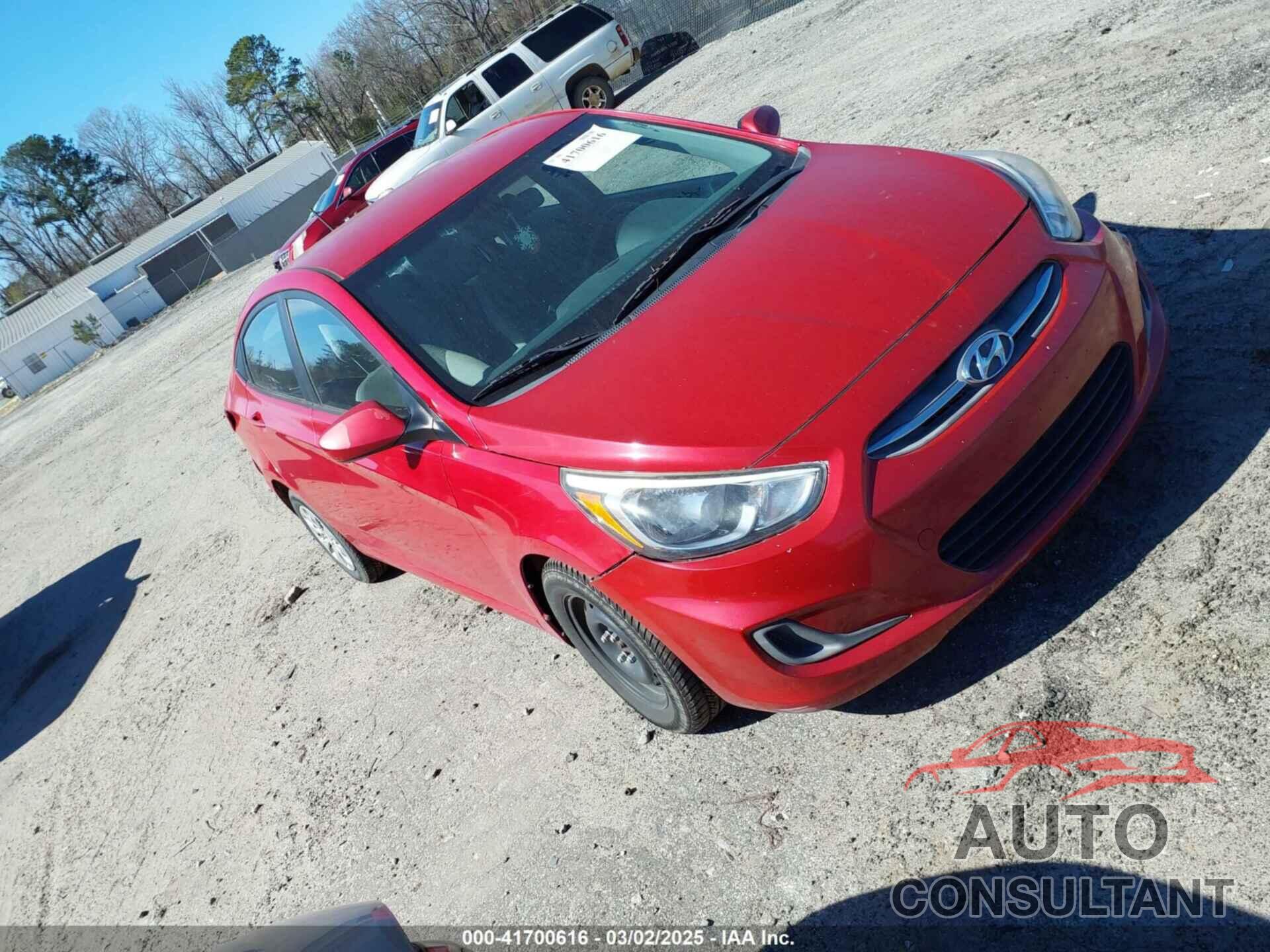 HYUNDAI ACCENT 2016 - KMHCT4AE0GU030054