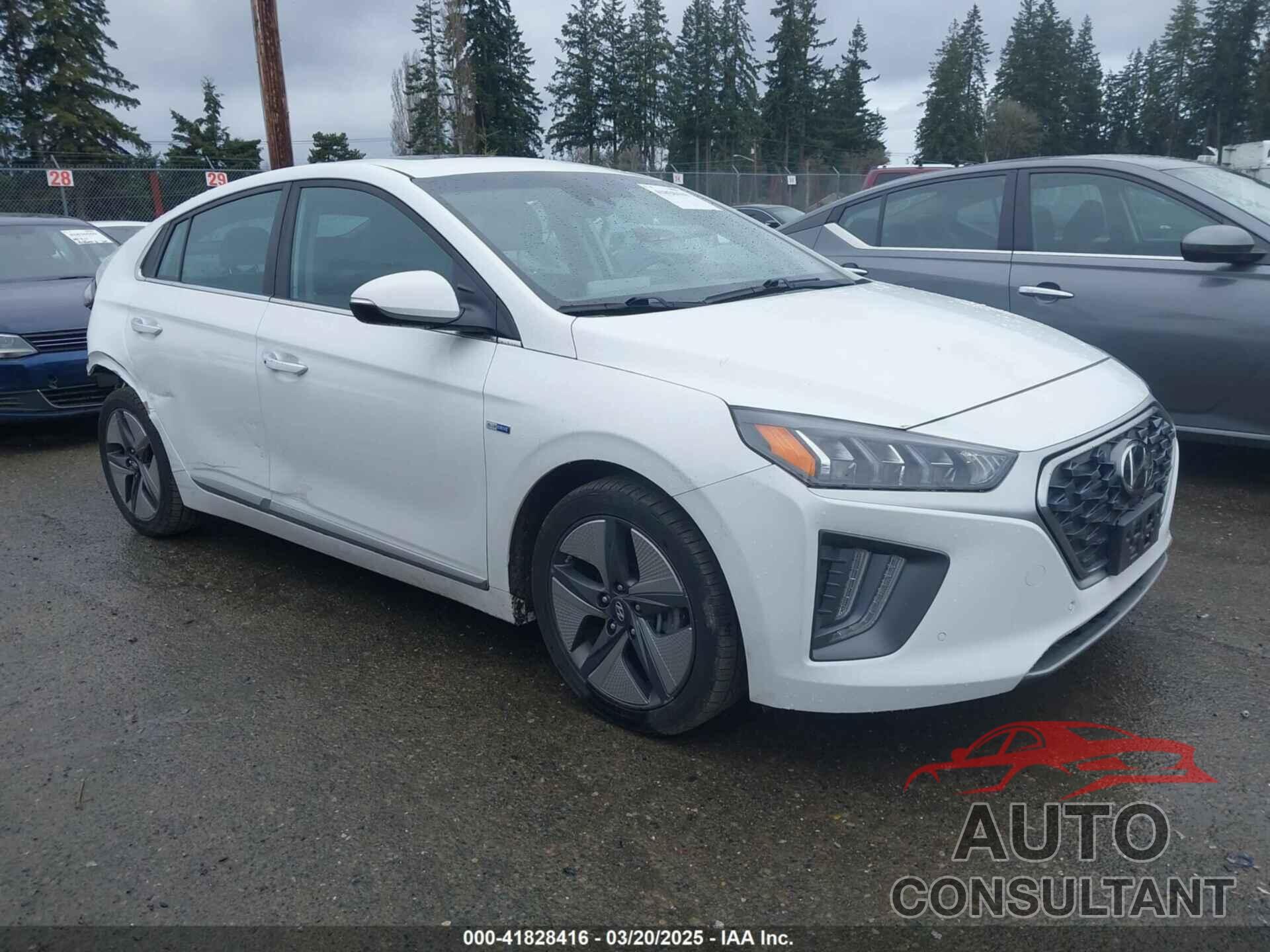 HYUNDAI IONIQ HYBRID 2020 - KMHC05LC5LU240296