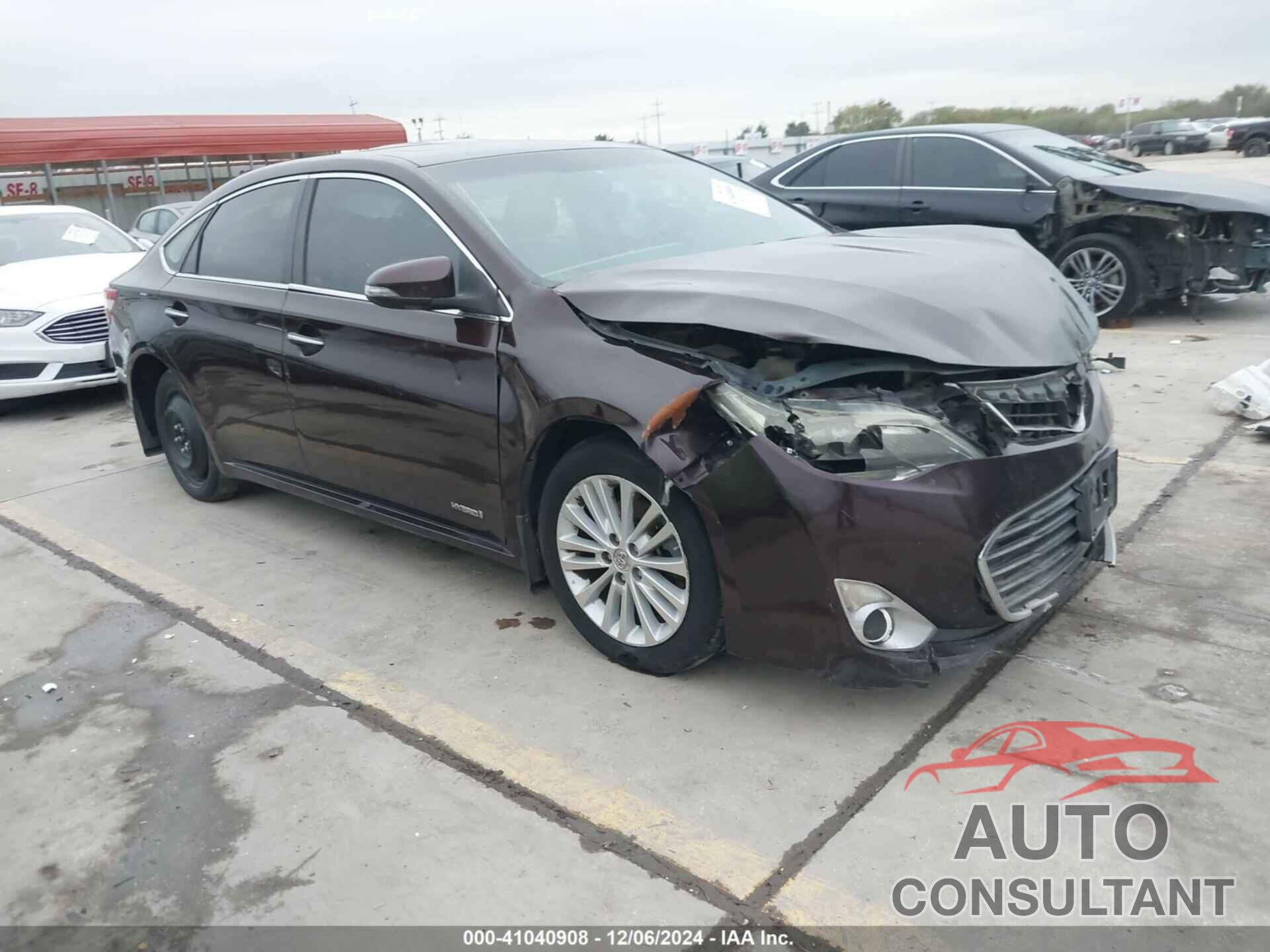 TOYOTA AVALON HYBRID 2013 - 4T1BD1EB1DU002363
