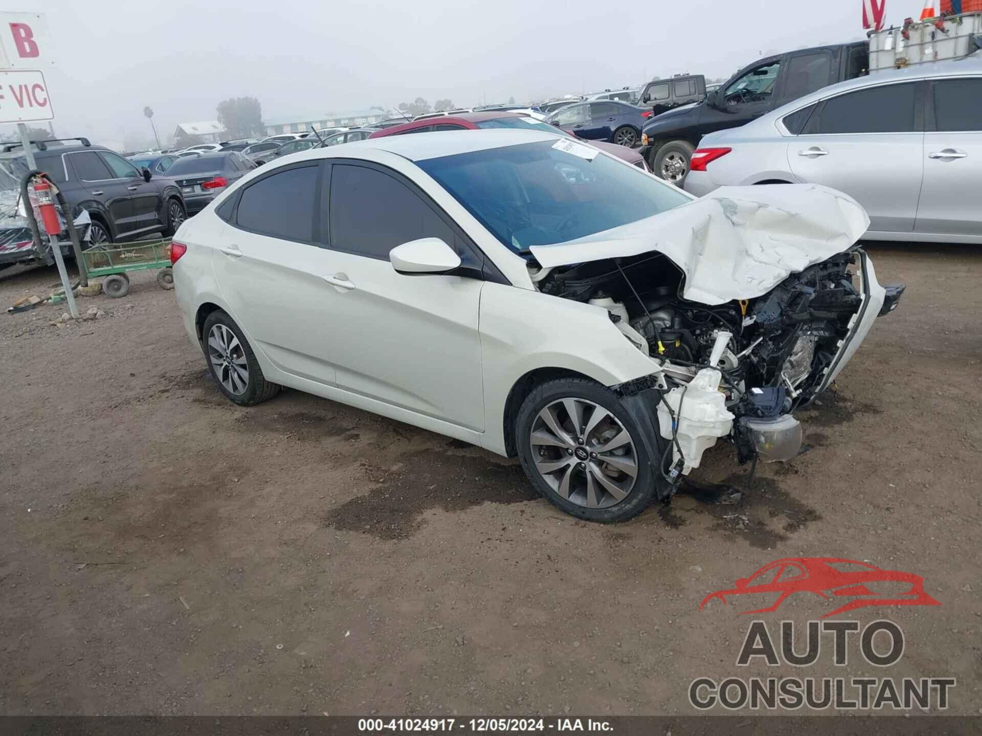 HYUNDAI ACCENT 2017 - KMHCT4AE2HU264293