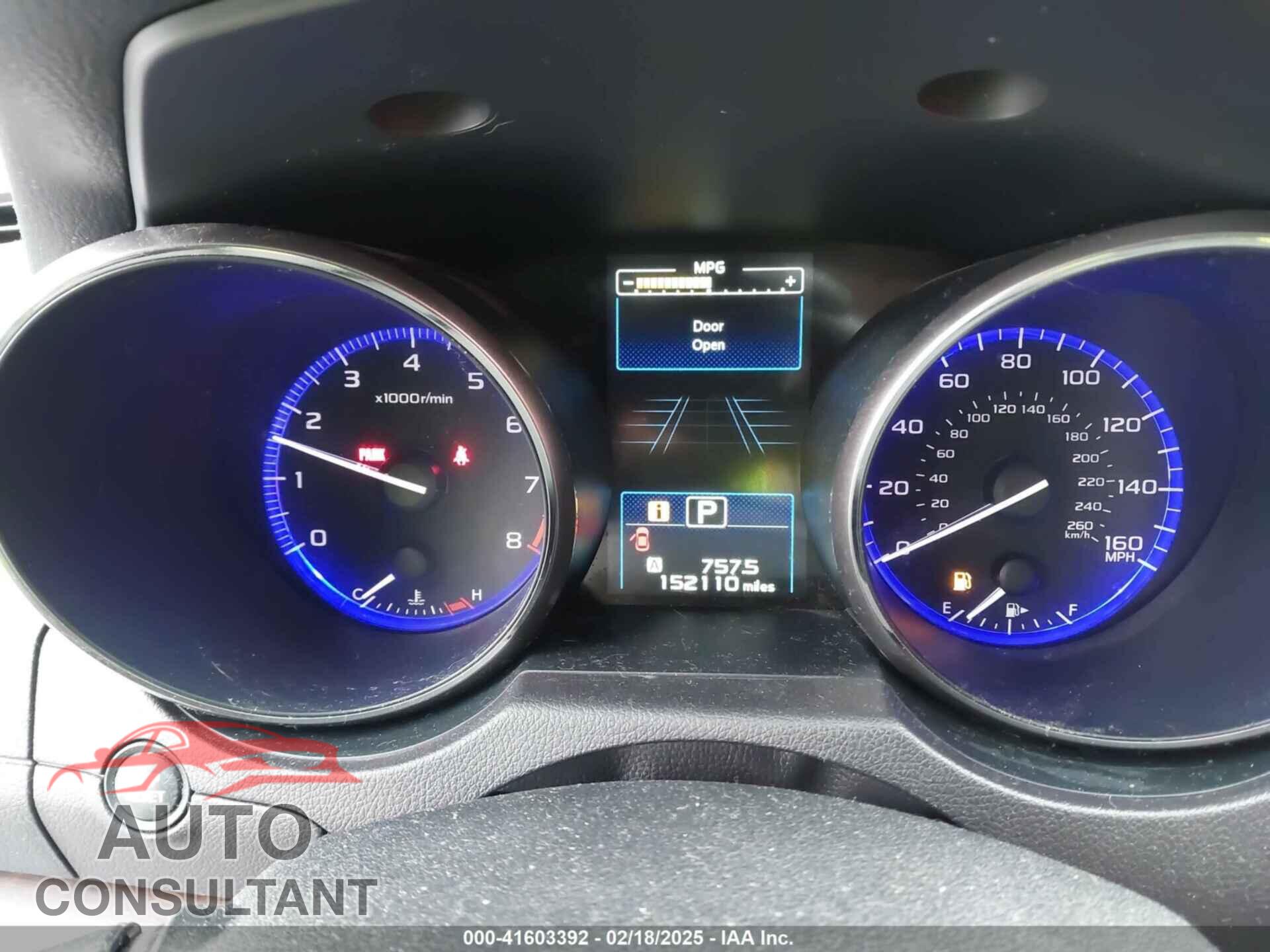 SUBARU OUTBACK 2016 - 4S4BSENC3G3243048