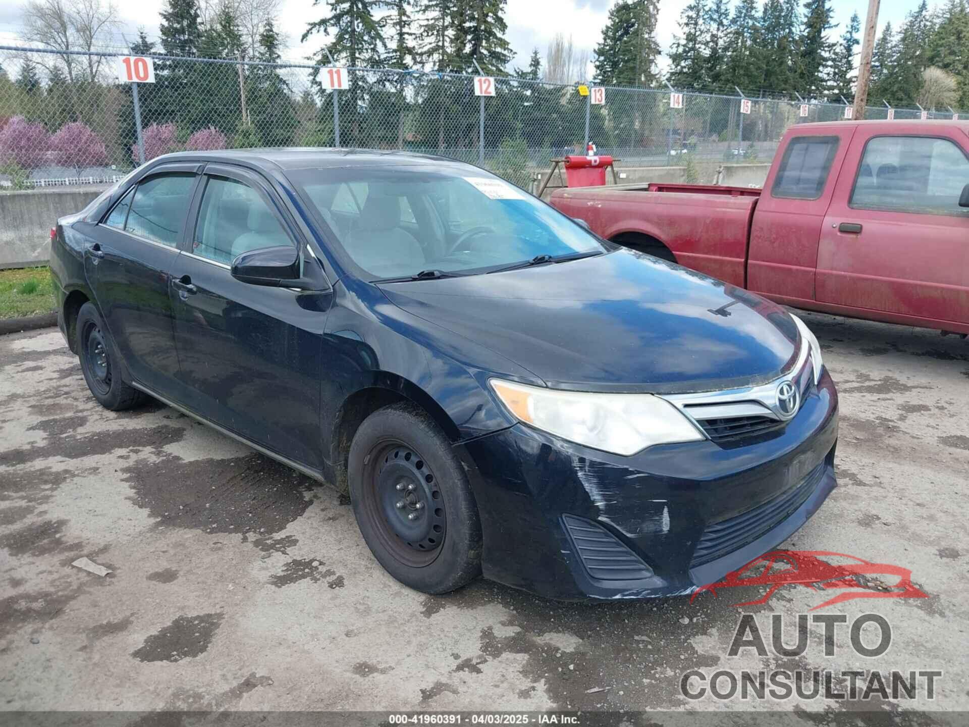 TOYOTA CAMRY 2012 - 4T4BF1FK3CR168560