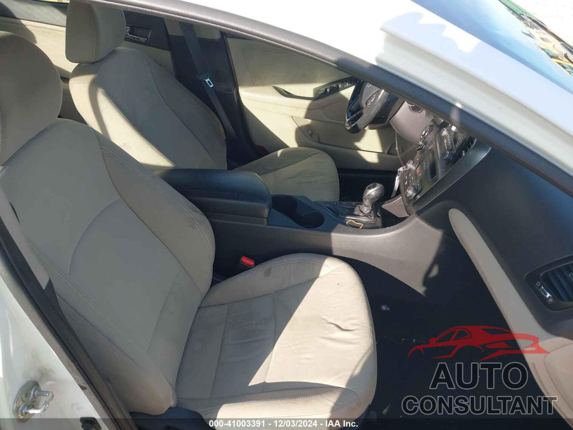 KIA OPTIMA HYBRID 2013 - KNAGM4AD3D5050487