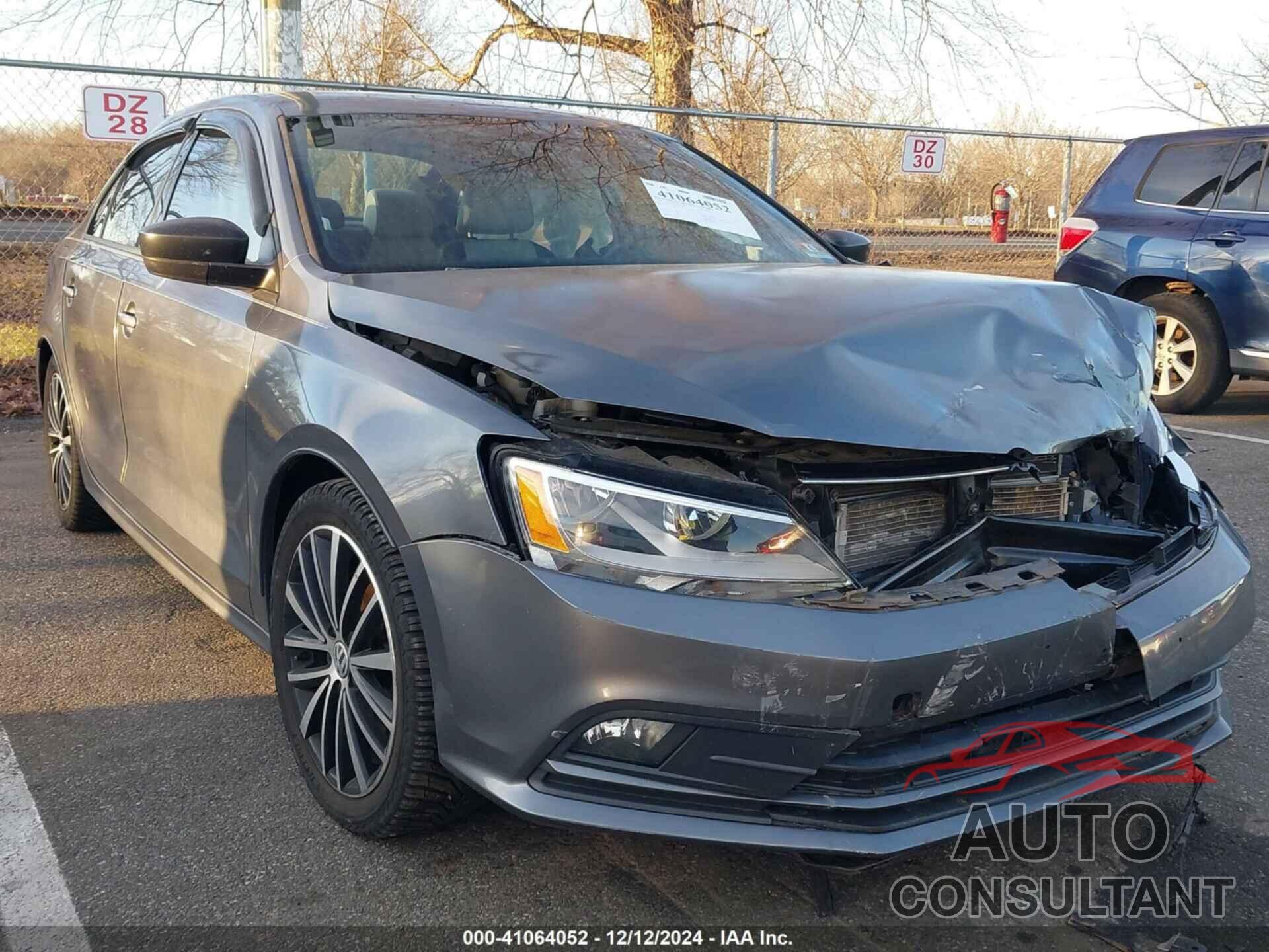 VOLKSWAGEN JETTA 2016 - 3VWD17AJ3GM410519
