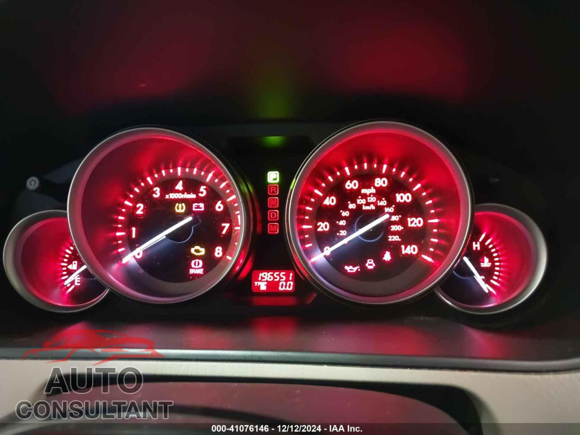 MAZDA CX-9 2012 - JM3TB2CA5C0351294