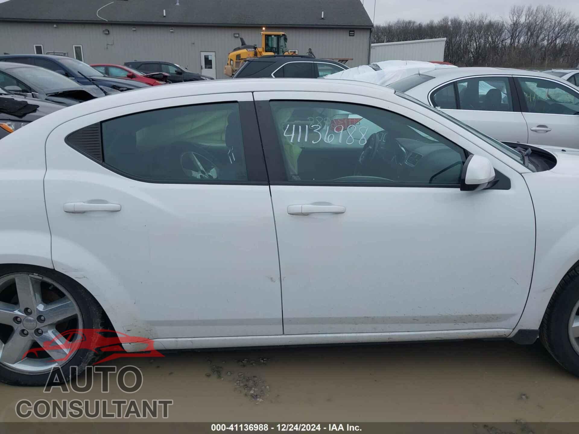 DODGE AVENGER 2012 - 1C3CDZEG2CN313882