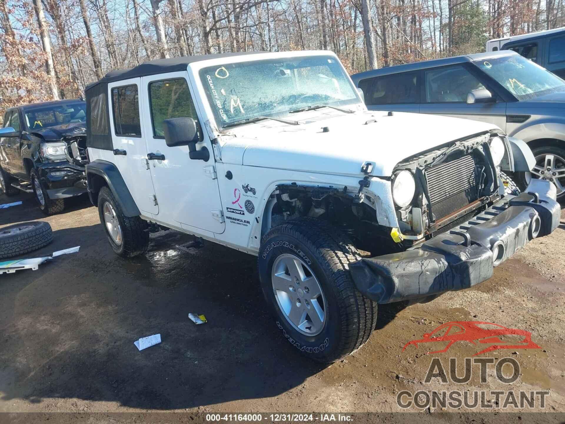 JEEP WRANGLER UNLIMITED 2013 - 1C4BJWDG3DL637971