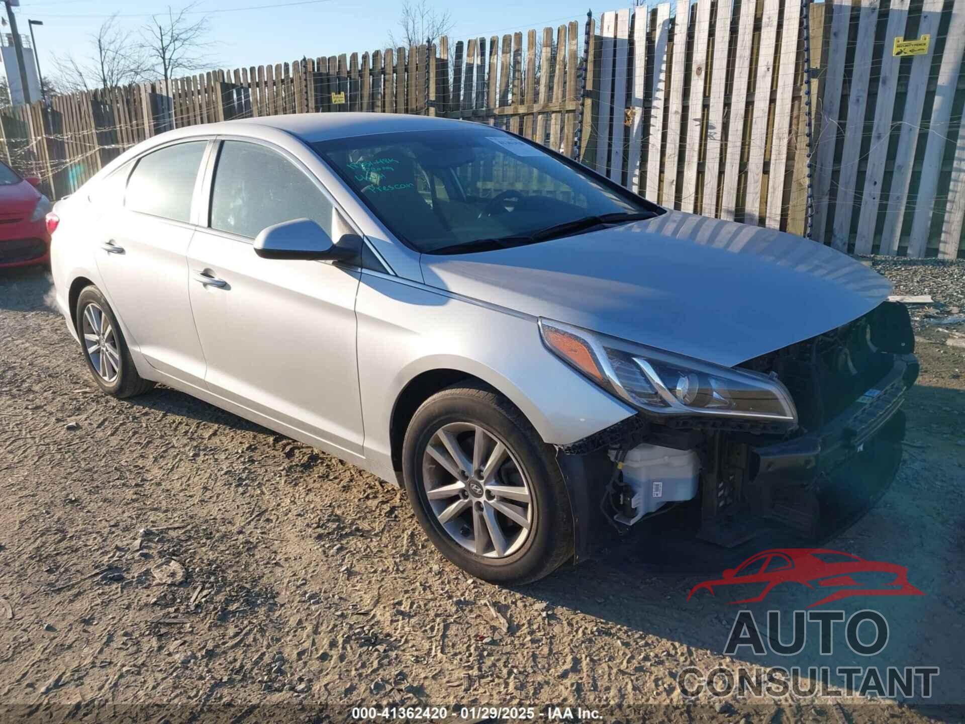 HYUNDAI SONATA 2016 - 5NPE24AF8GH318813