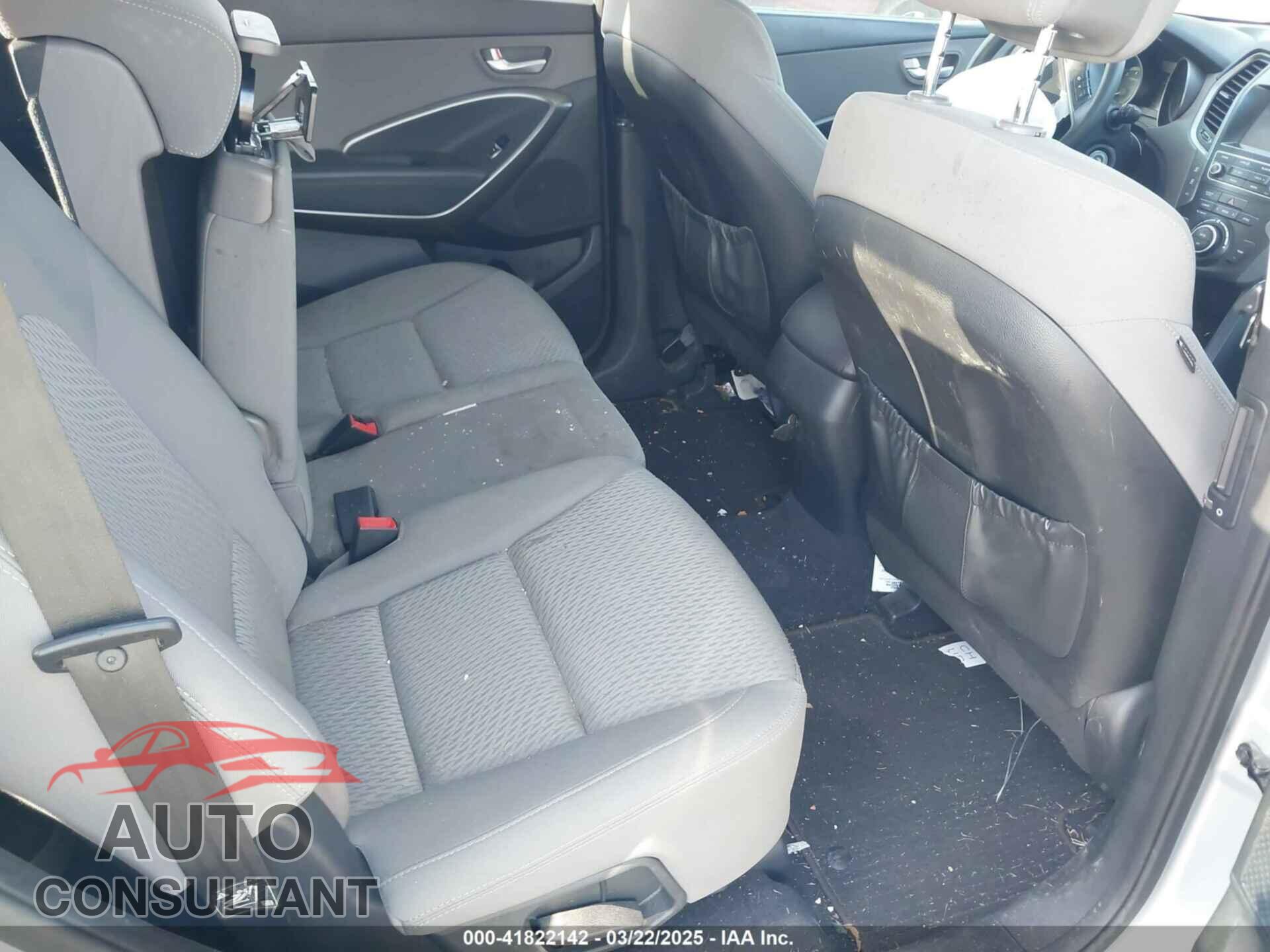 HYUNDAI SANTA FE 2017 - KM8SM4HF9HU255646
