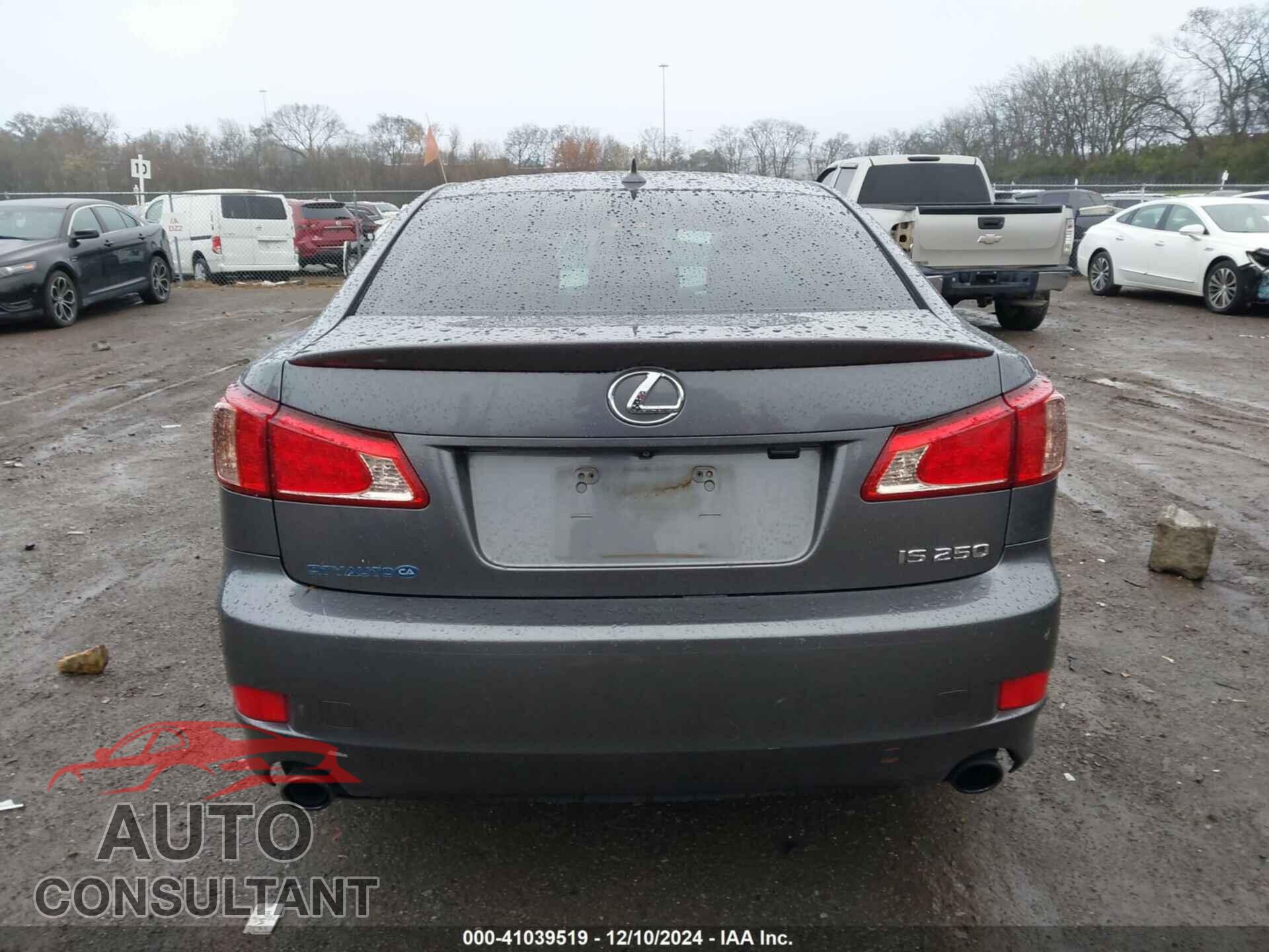 LEXUS IS 250 2012 - JTHBF5C24C5160499