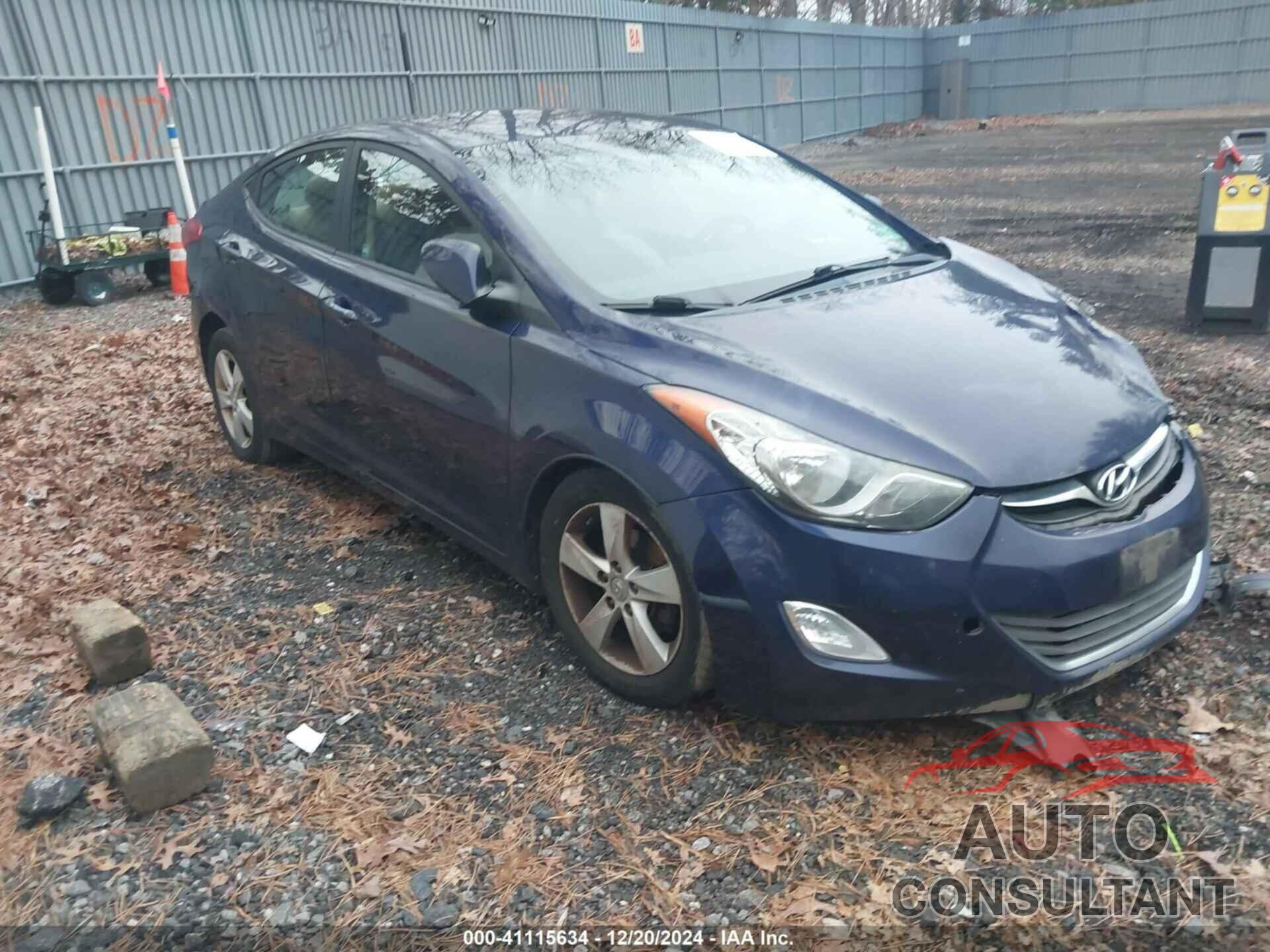 HYUNDAI ELANTRA 2013 - 5NPDH4AEXDH450789