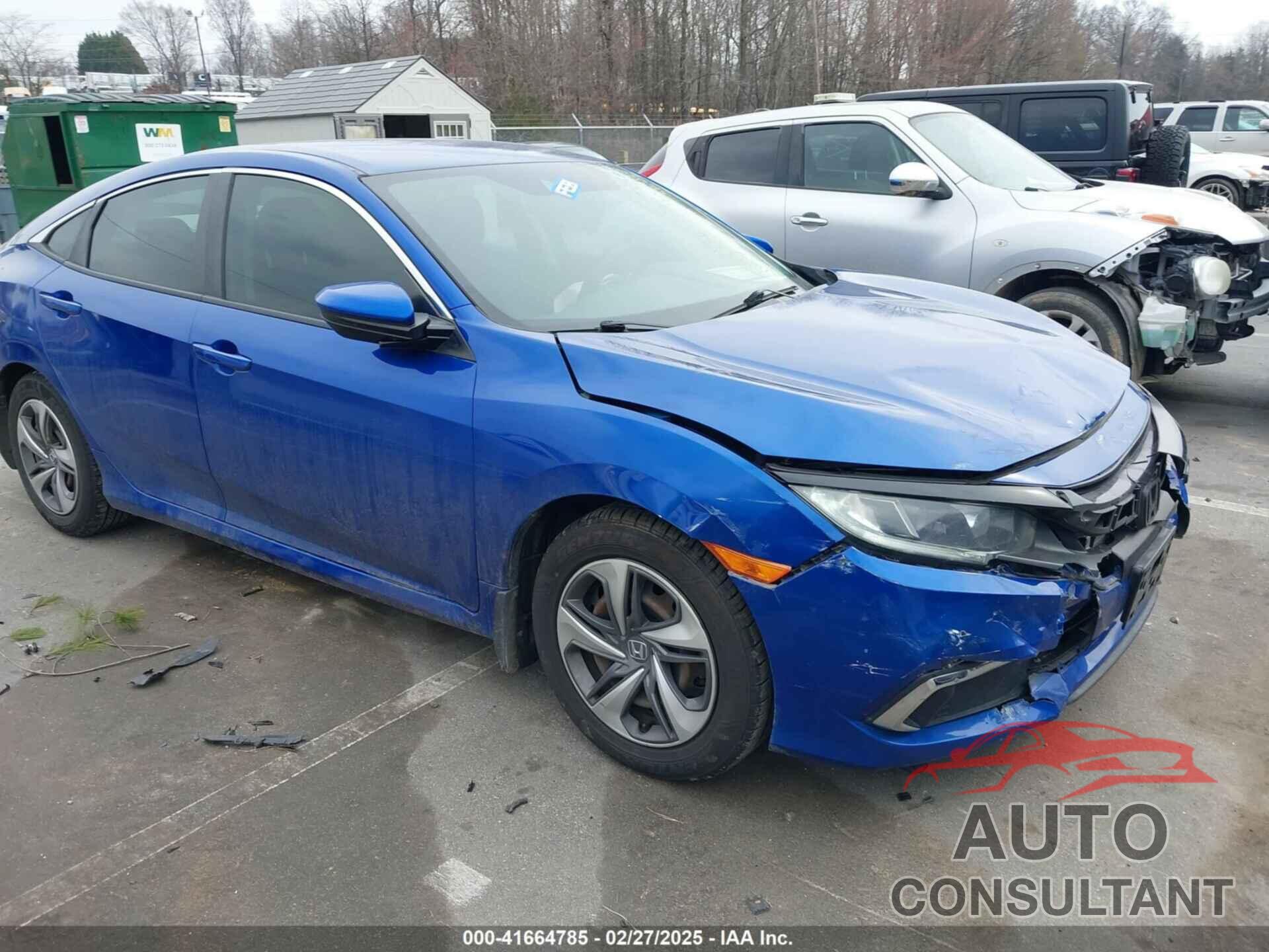 HONDA CIVIC 2019 - 2HGFC2F66KH575874