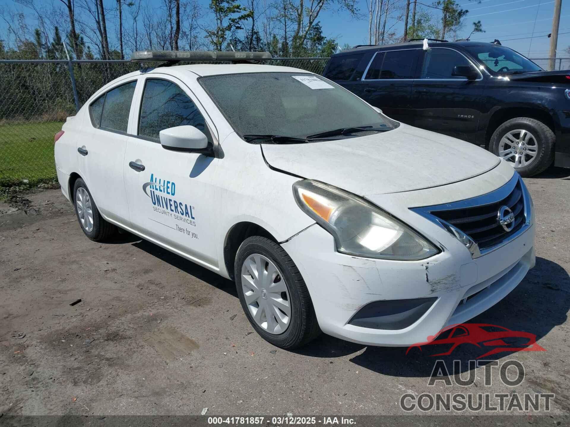 NISSAN VERSA 2016 - 3N1CN7AP5GL875089