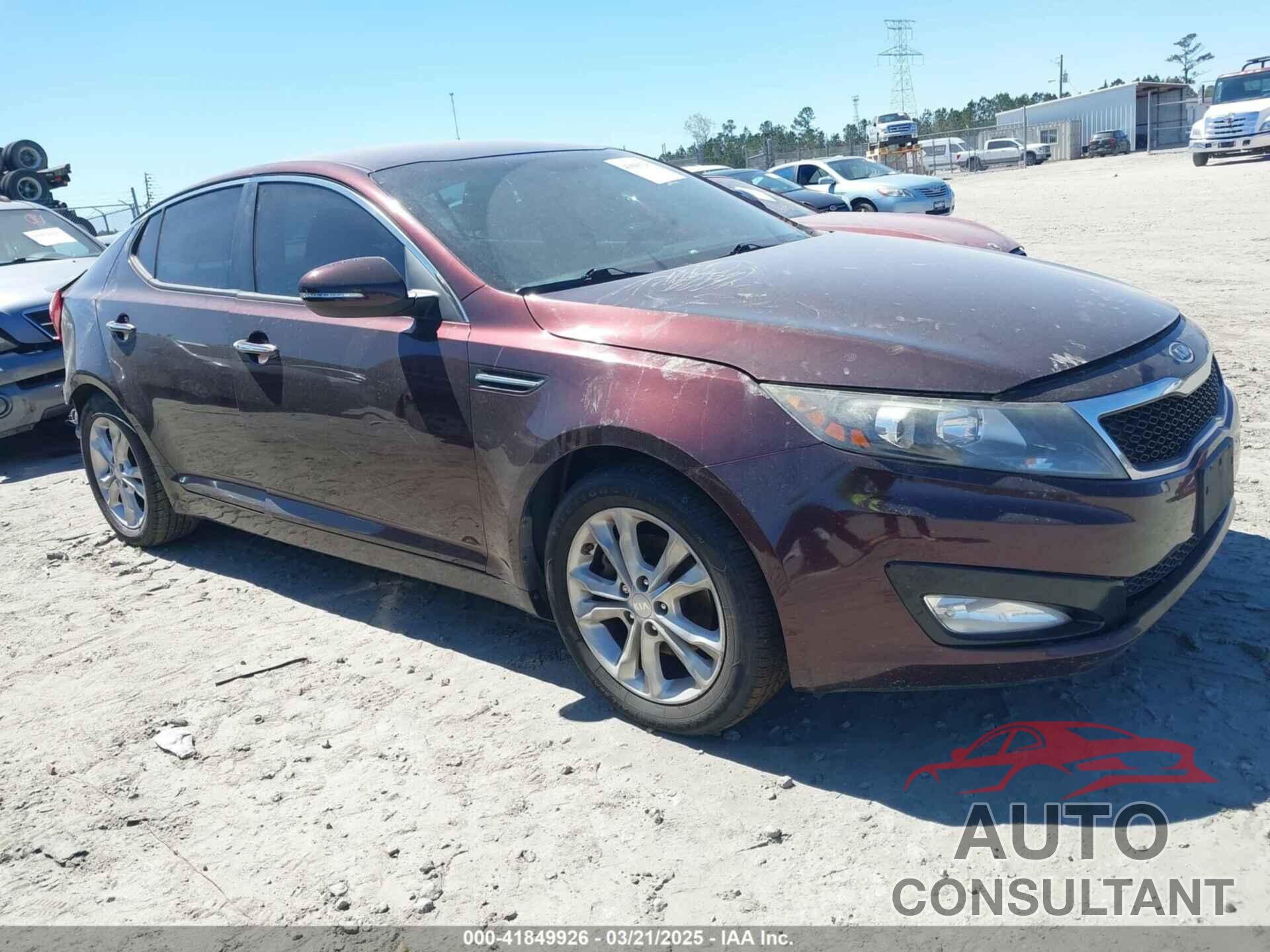 KIA OPTIMA 2012 - 5XXGN4A73CG071036