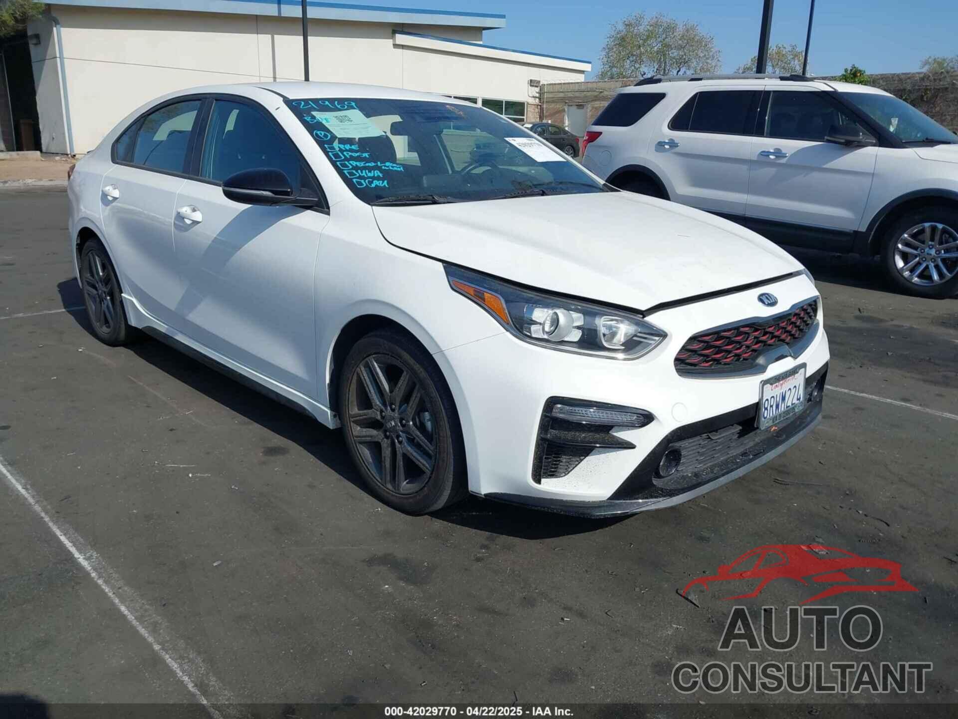 KIA FORTE 2020 - 3KPF34ADXLE256037