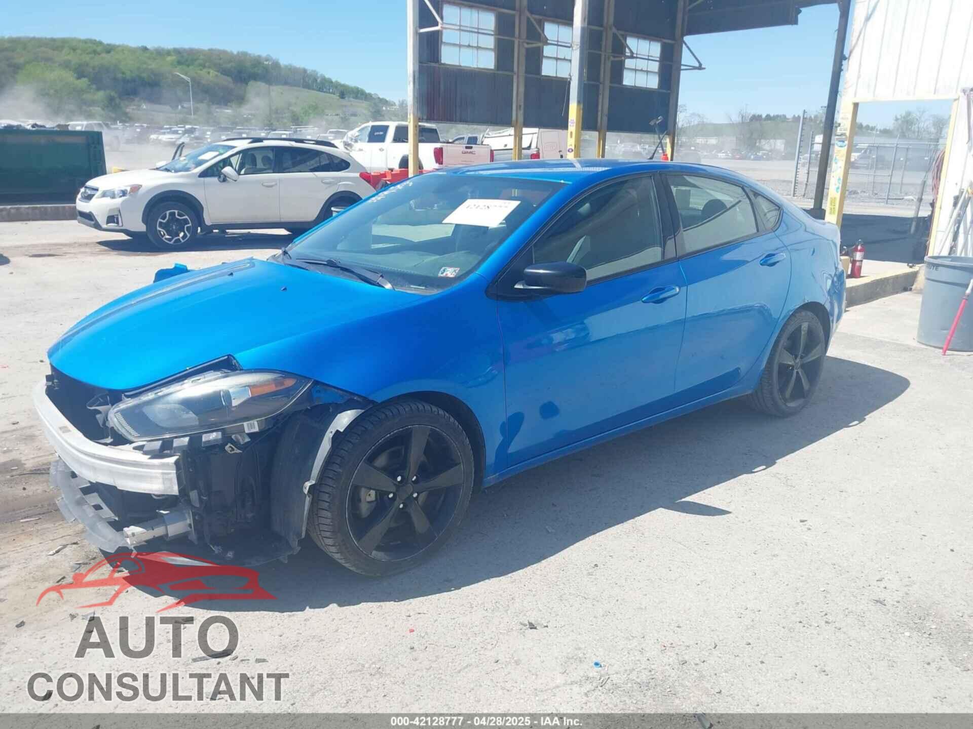 DODGE DART 2015 - 1C3CDFBB4FD422748