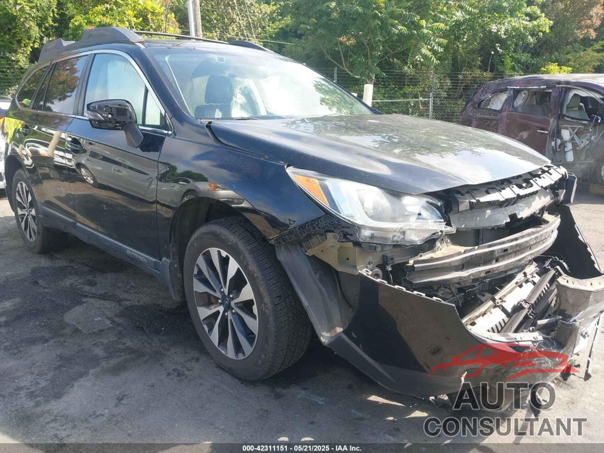 SUBARU OUTBACK 2016 - 4S4BSBNC9G3234756