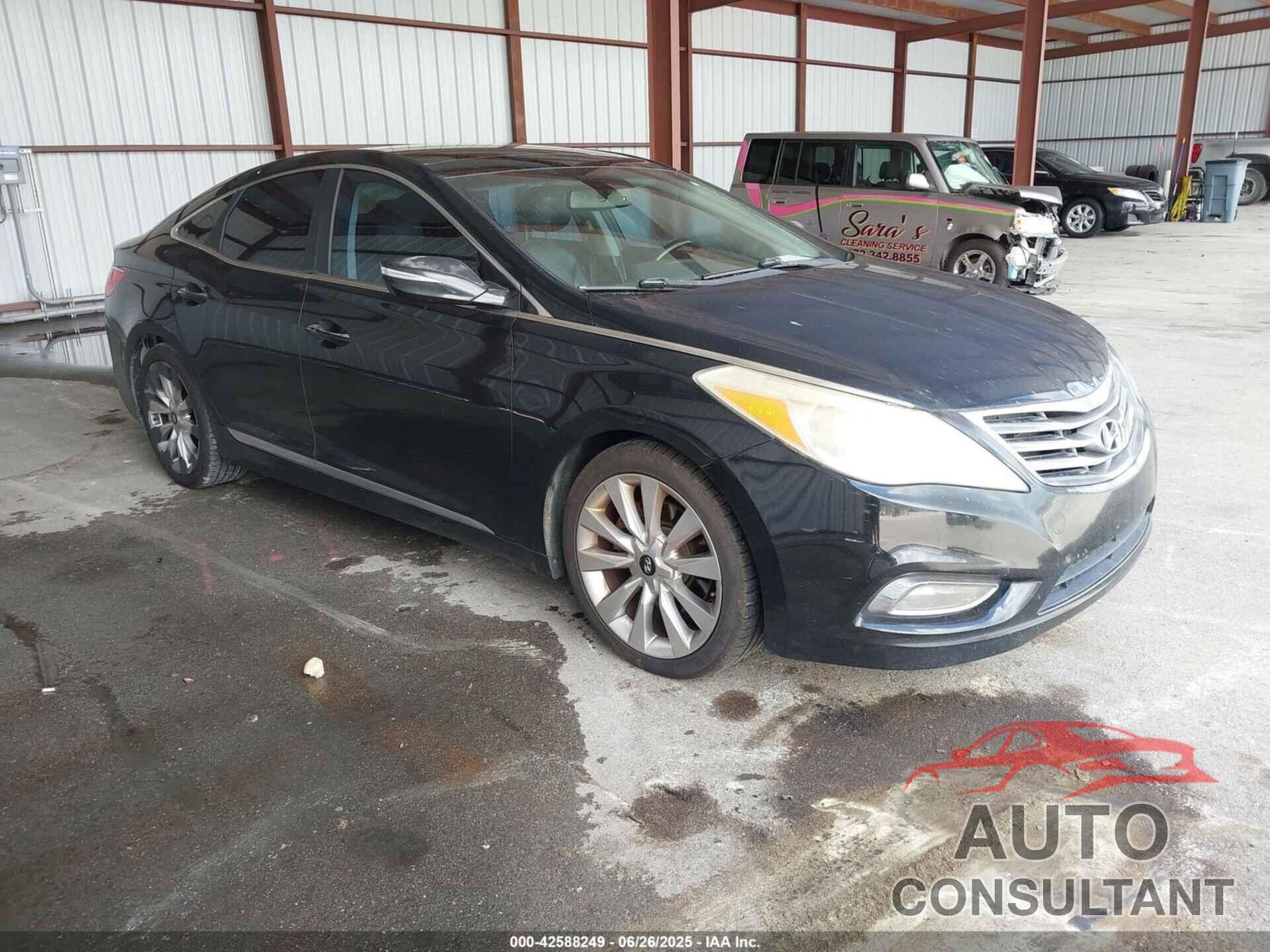 HYUNDAI AZERA 2013 - KMHFH4JG1DA244810