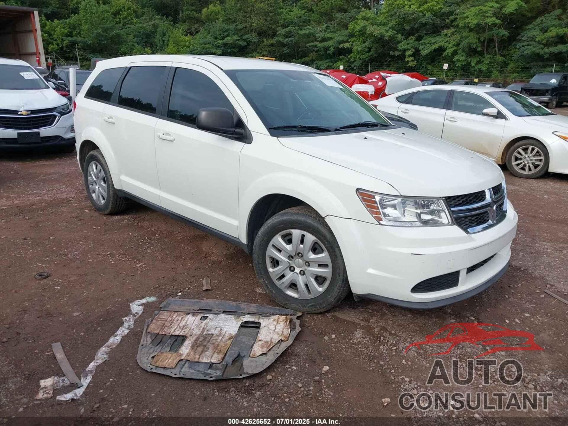 DODGE JOURNEY 2013 - 3C4PDCAB5DT733142