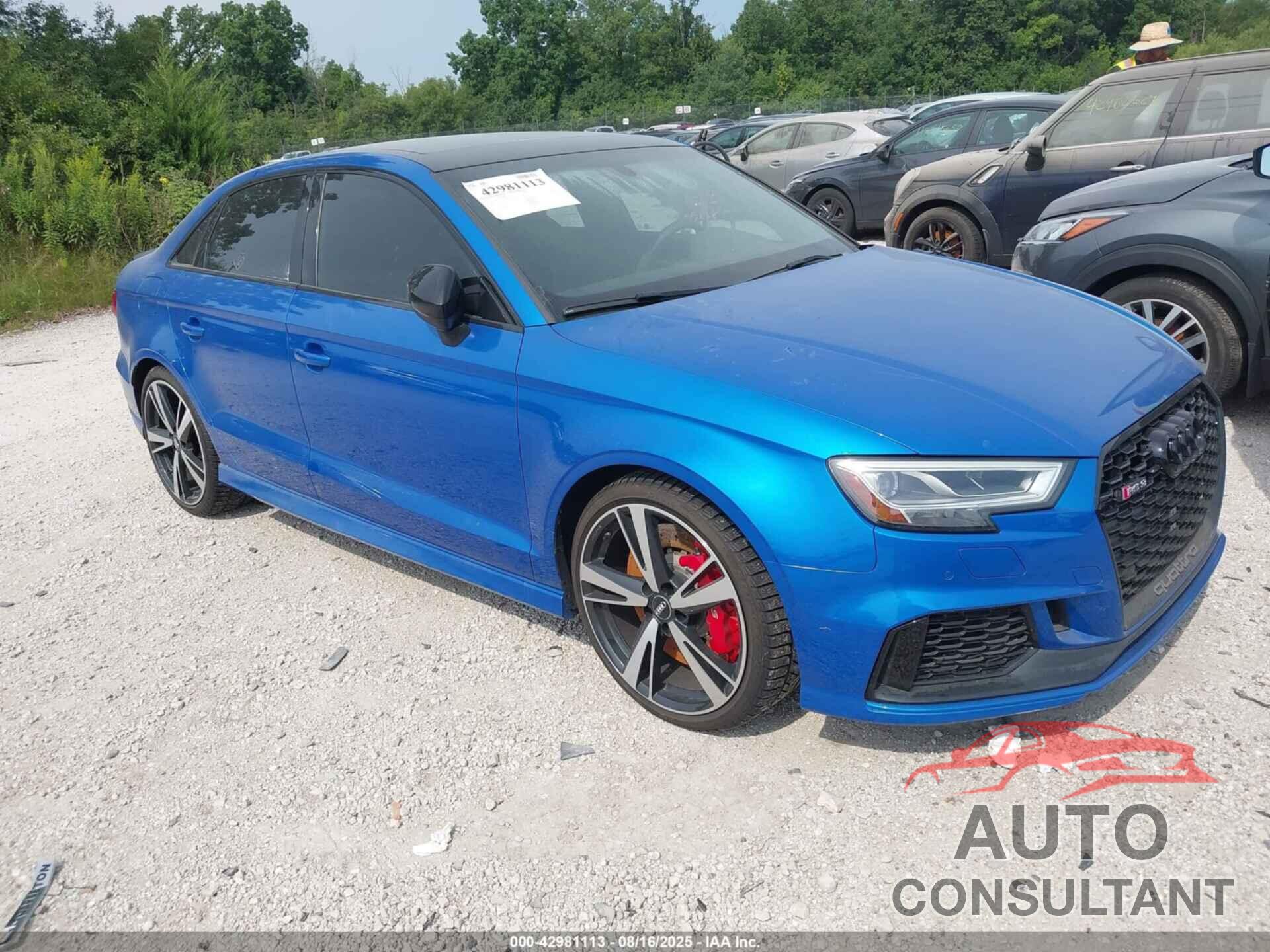 AUDI RS 3 2019 - WUABWGFF3KA903366