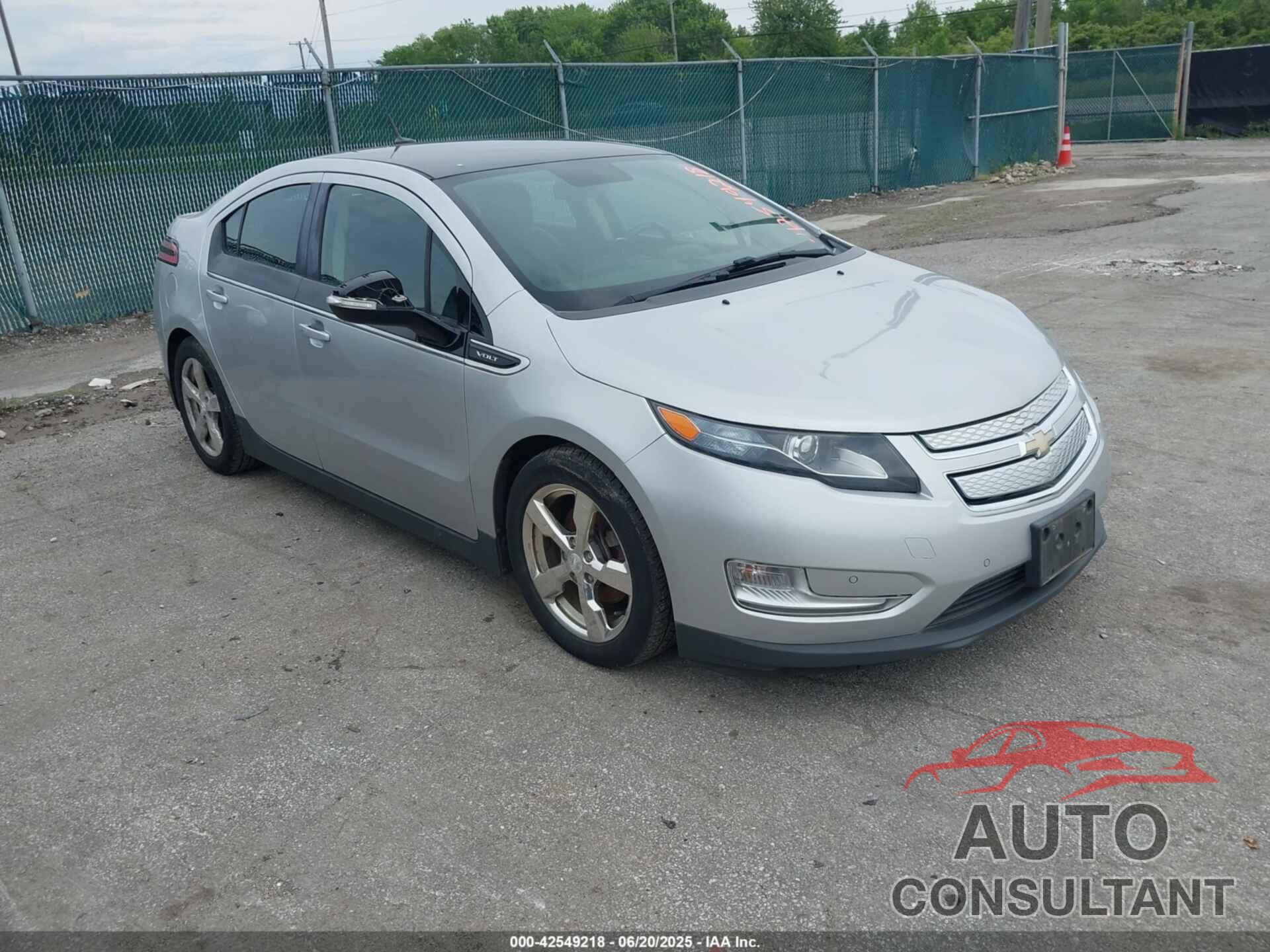 CHEVROLET VOLT 2012 - 1G1RD6E47CU111709