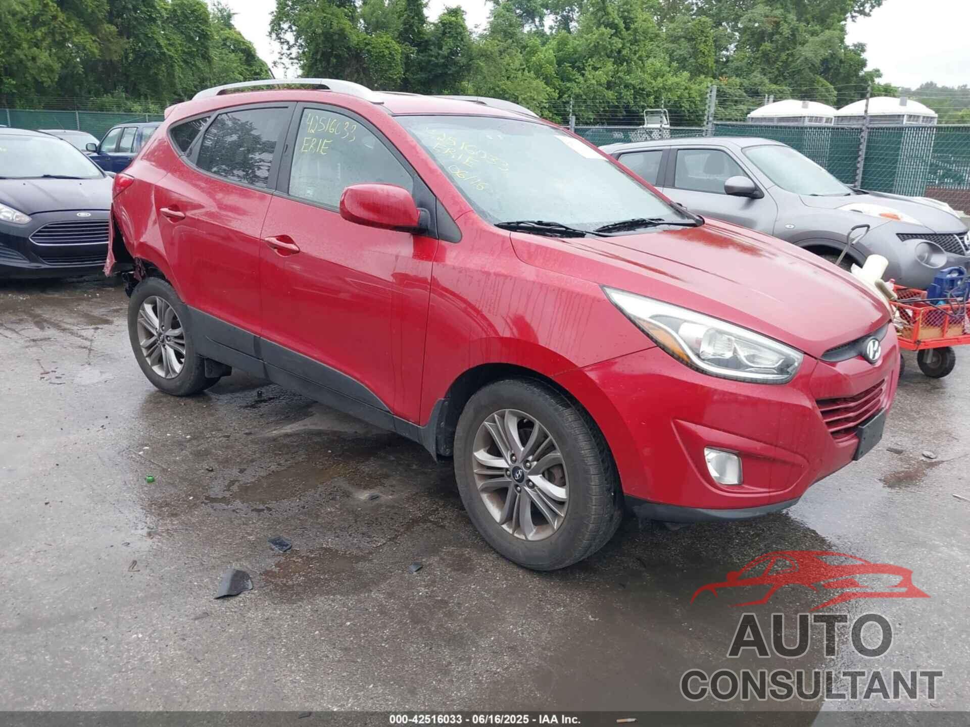HYUNDAI TUCSON 2014 - KM8JU3AG9EU797723