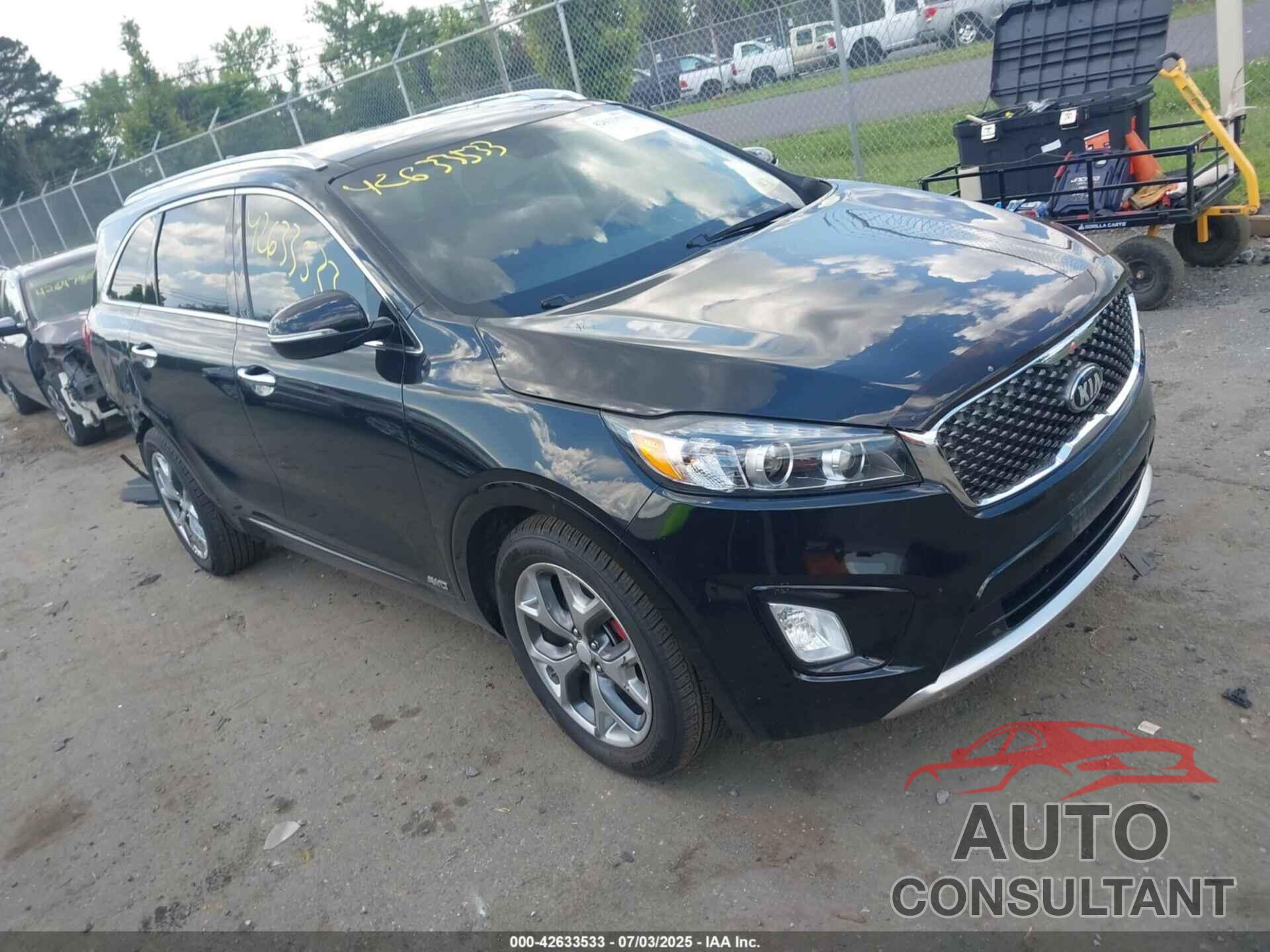 KIA SORENTO 2017 - 5XYPKDA51HG204791