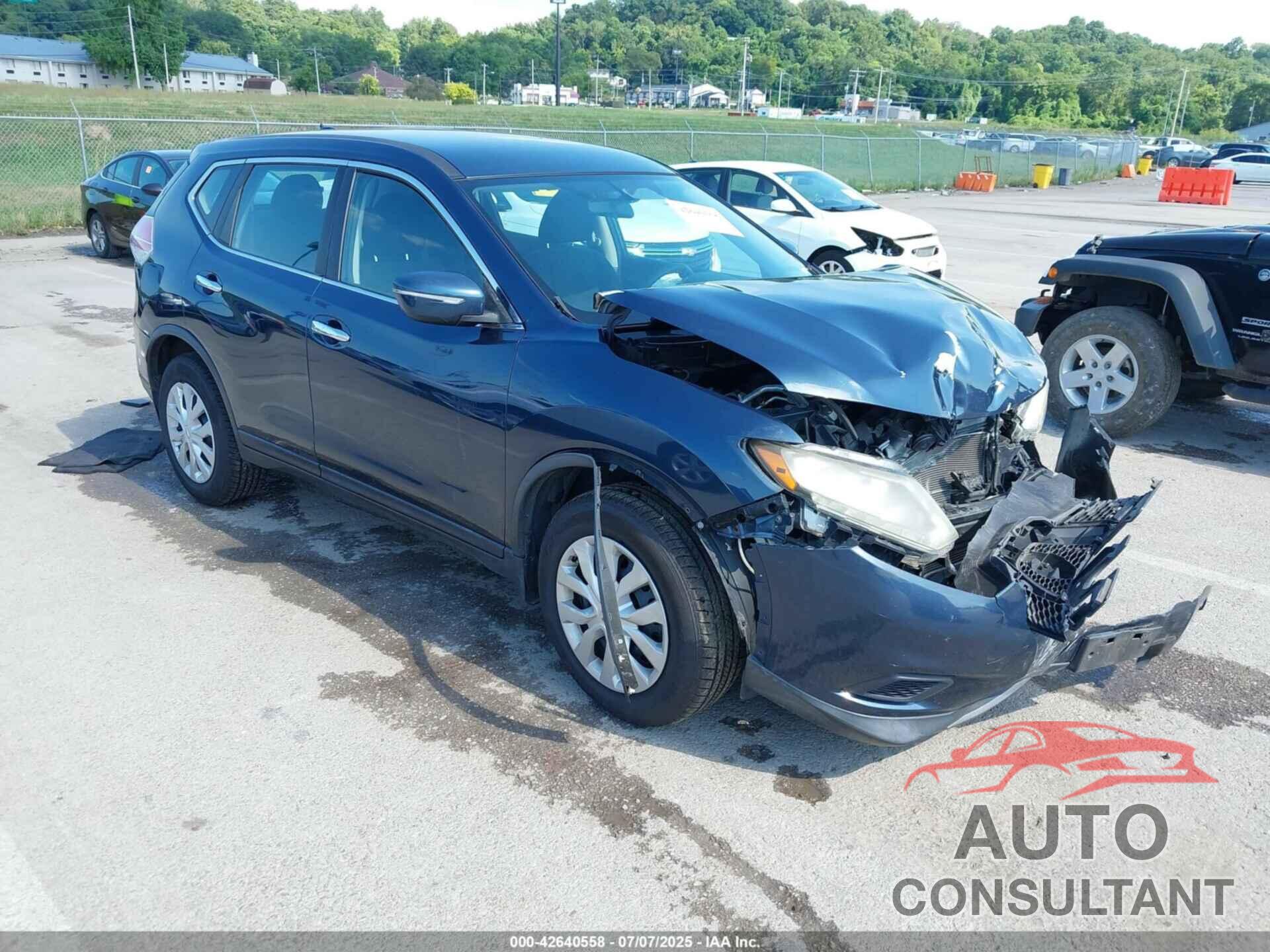 NISSAN ROGUE 2015 - KNMAT2MT9FP543407