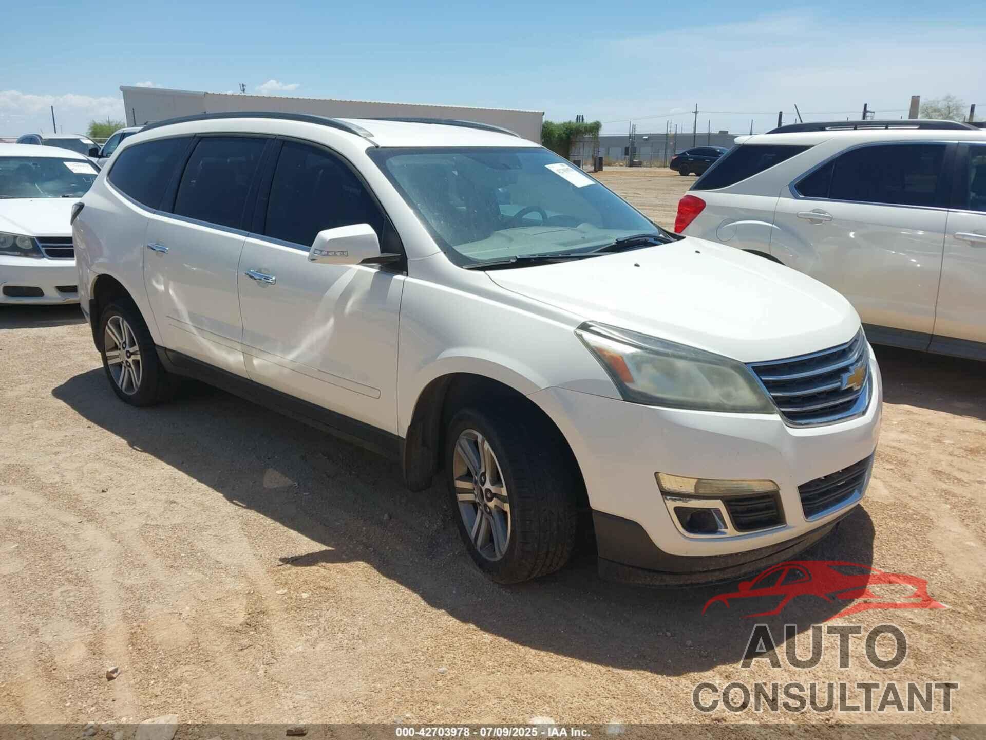 CHEVROLET TRAVERSE 2015 - 1GNKRGKD5FJ108969