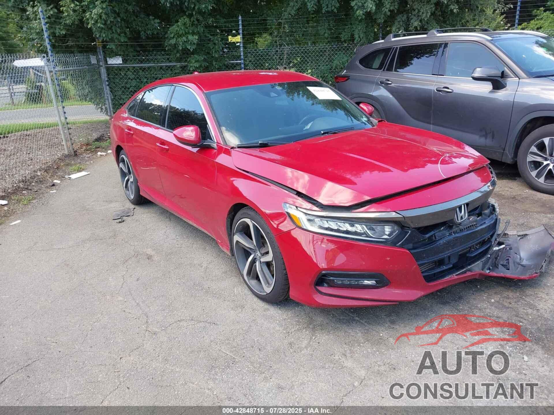 HONDA ACCORD 2018 - 1HGCV1F34JA096802