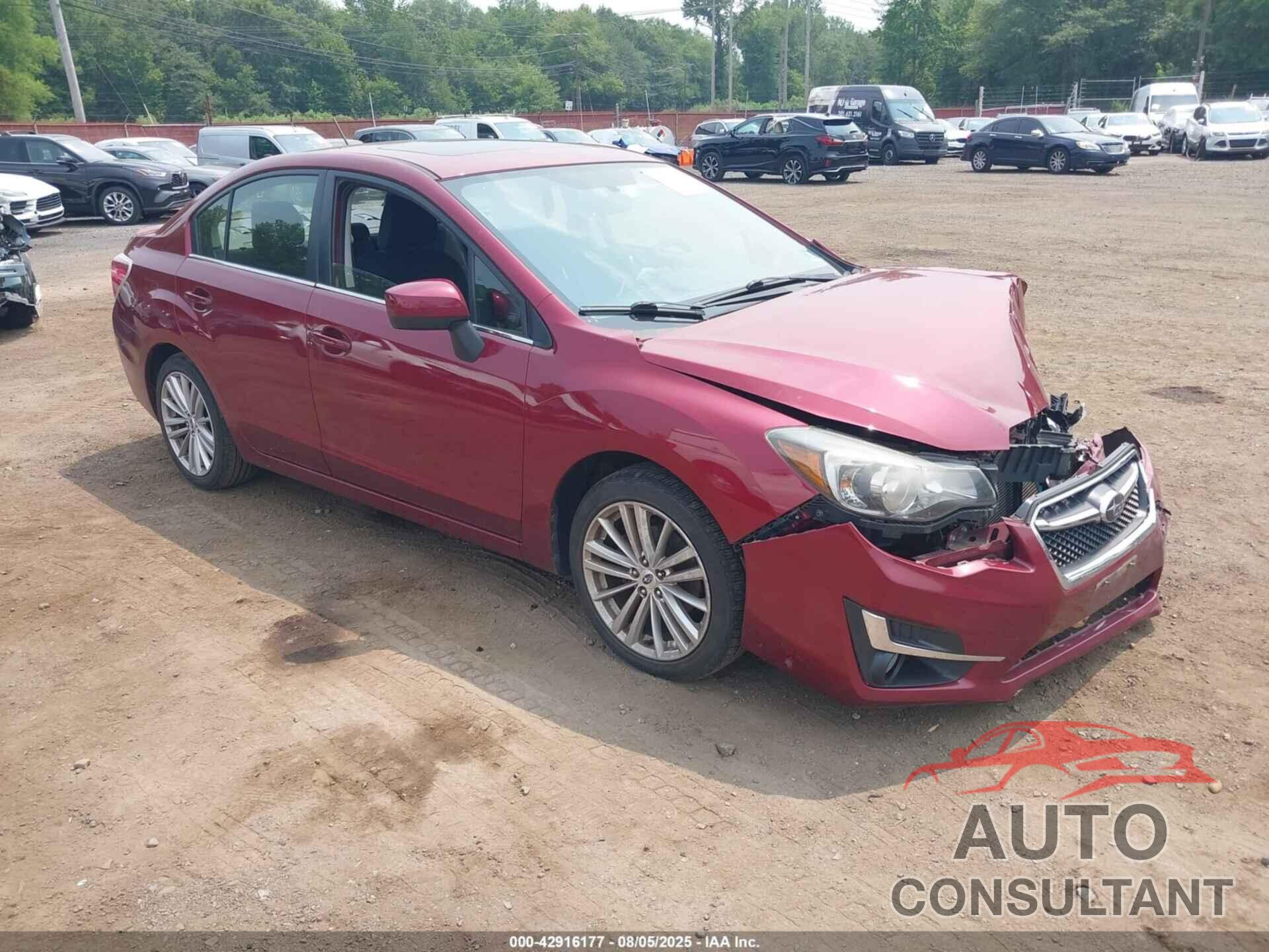 SUBARU IMPREZA 2016 - JF1GJAF69GH012369