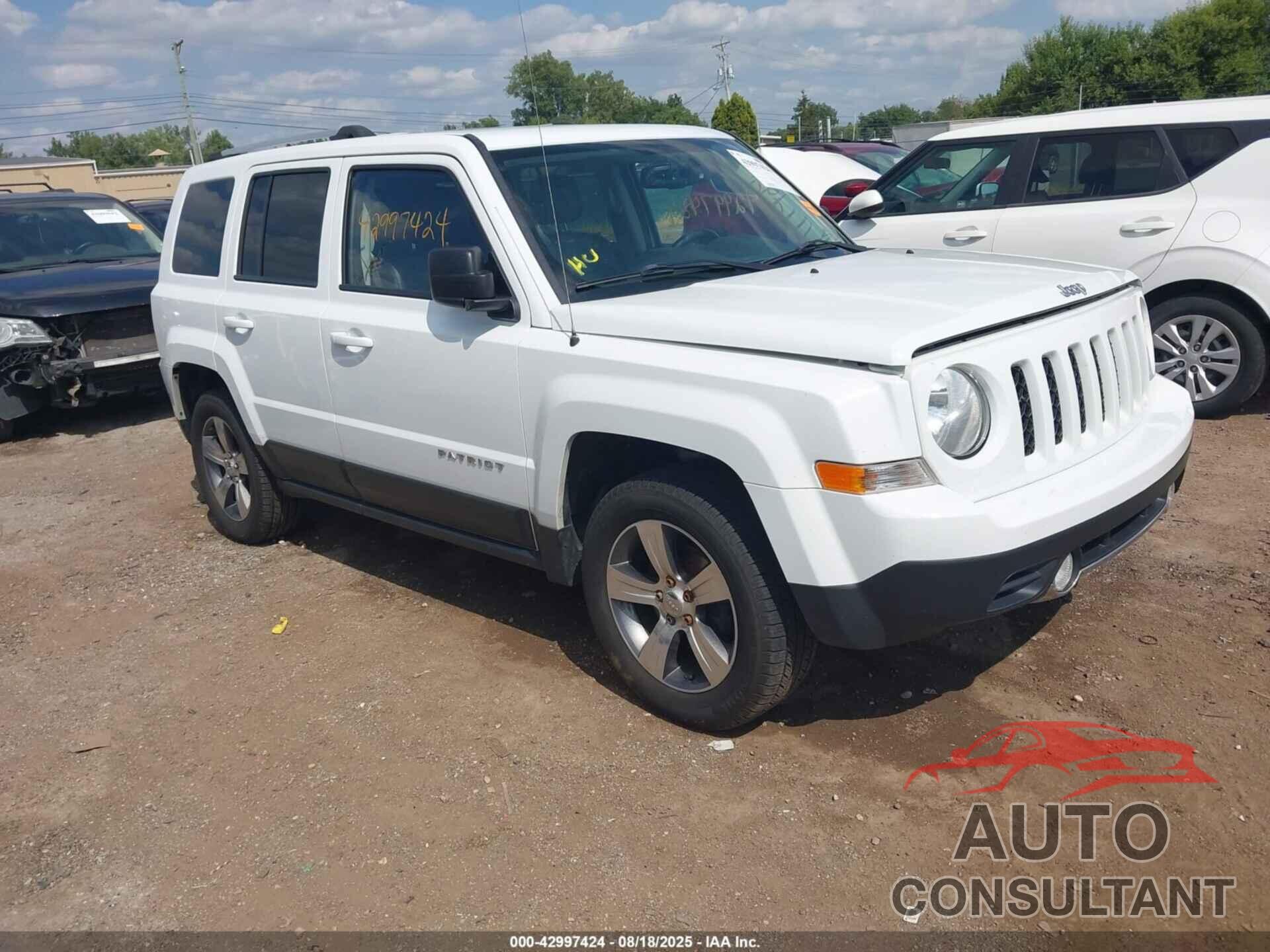 JEEP PATRIOT 2016 - 1C4NJRFB7GD768142