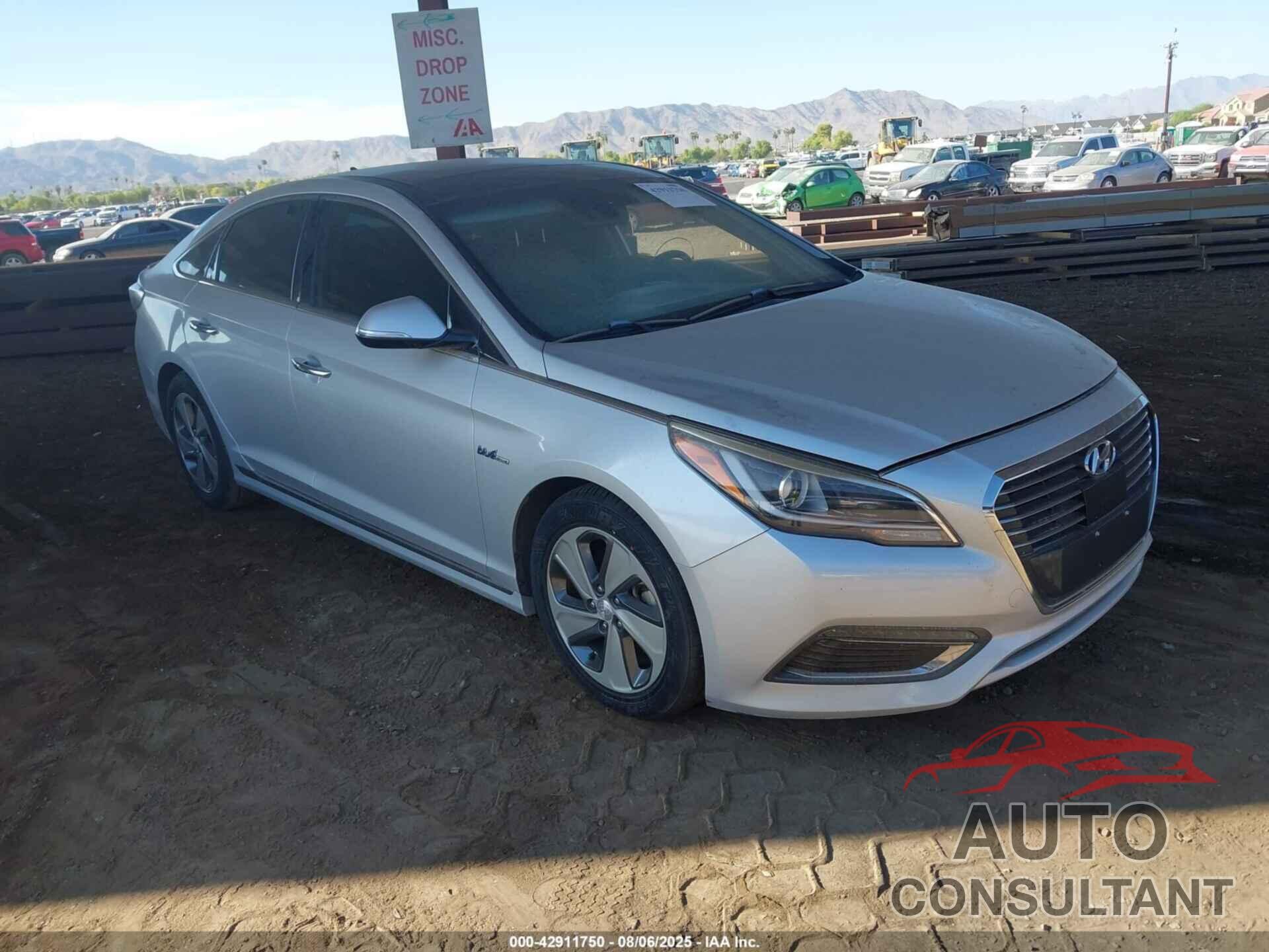 HYUNDAI SONATA HYBRID 2016 - KMHE34L11GA020251