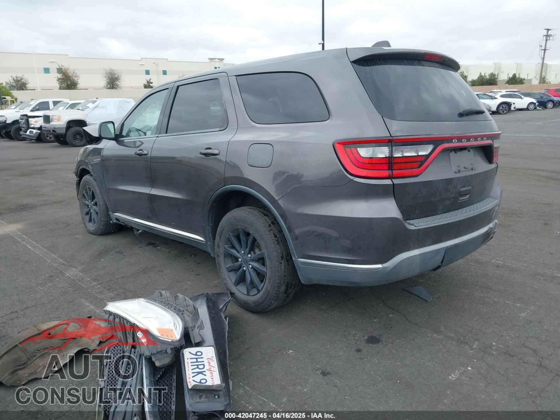DODGE DURANGO 2019 - 1C4RDHAG0KC575352