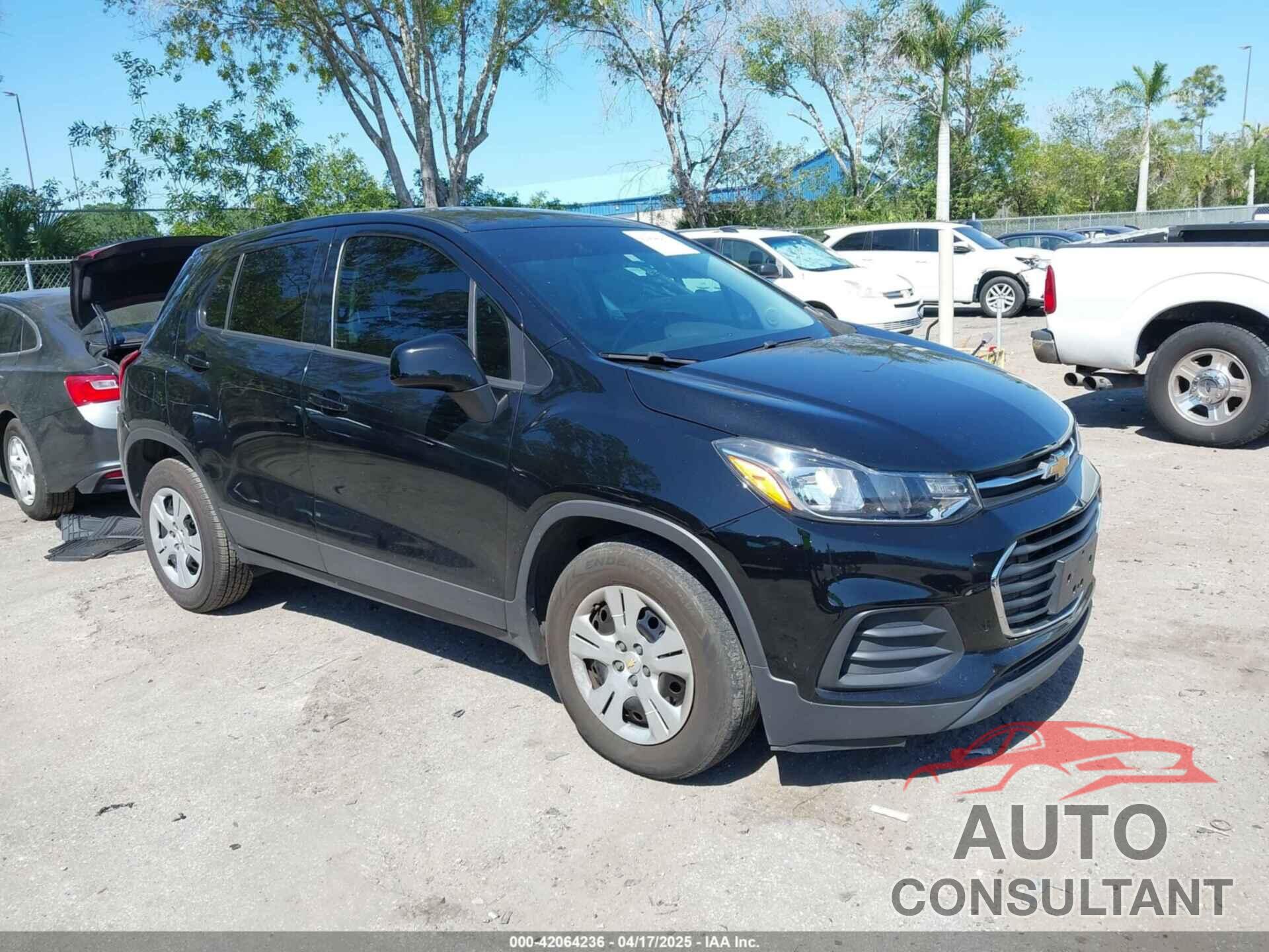 CHEVROLET TRAX 2019 - 3GNCJKSBXKL164776