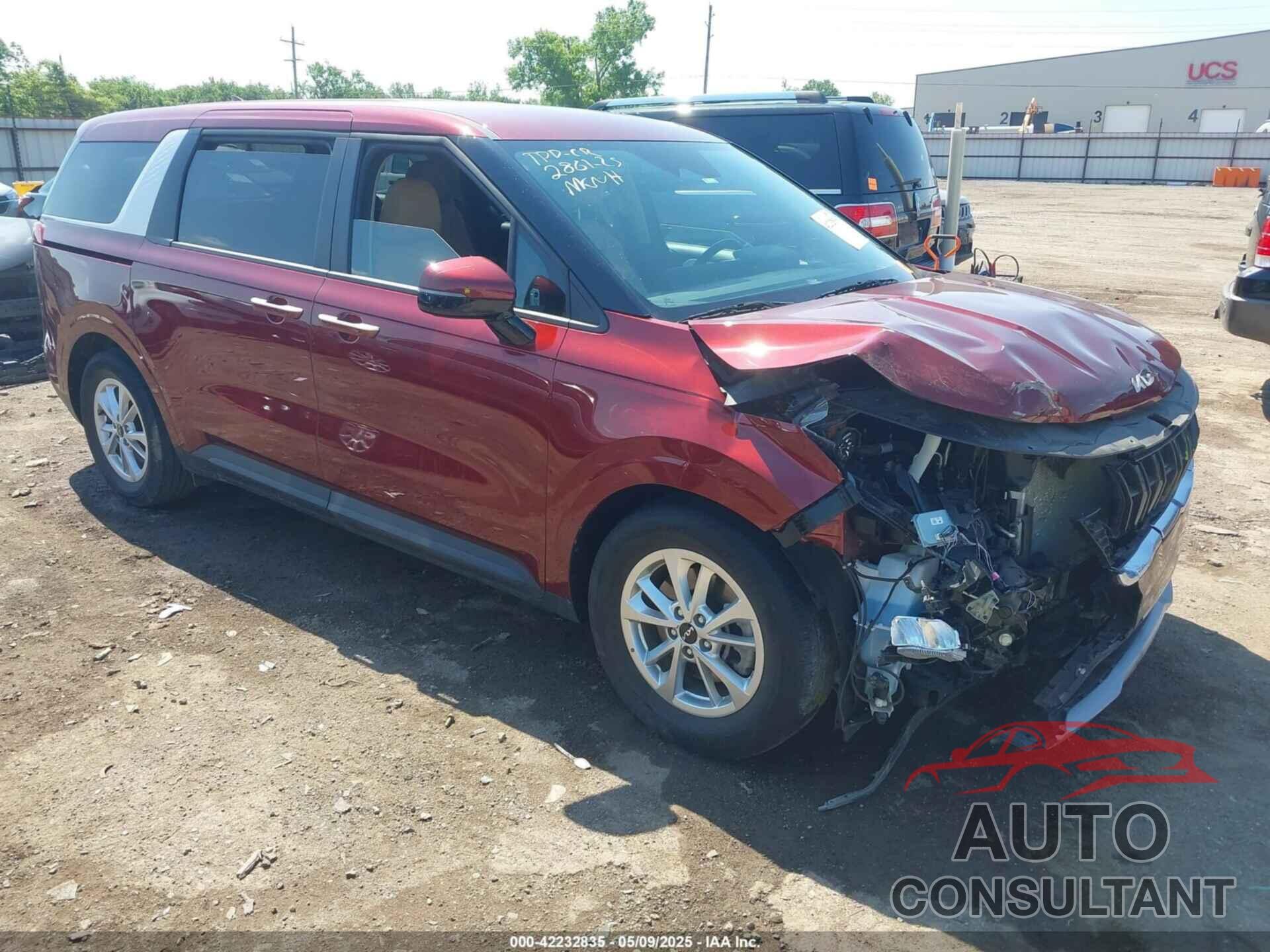 KIA CARNIVAL MPV 2022 - KNDNB4H34N6158755