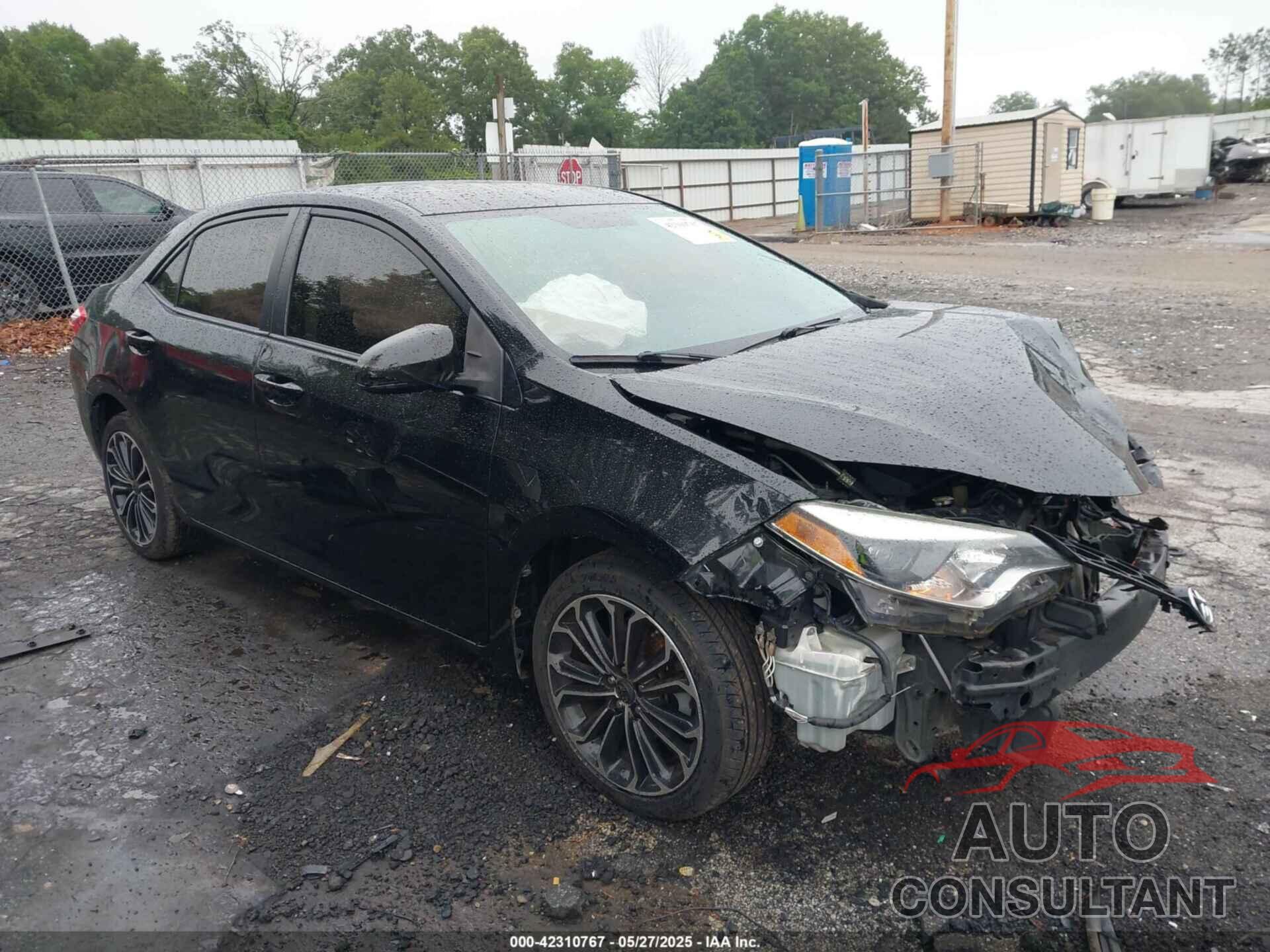 TOYOTA COROLLA 2015 - 2T1BURHE3FC236917