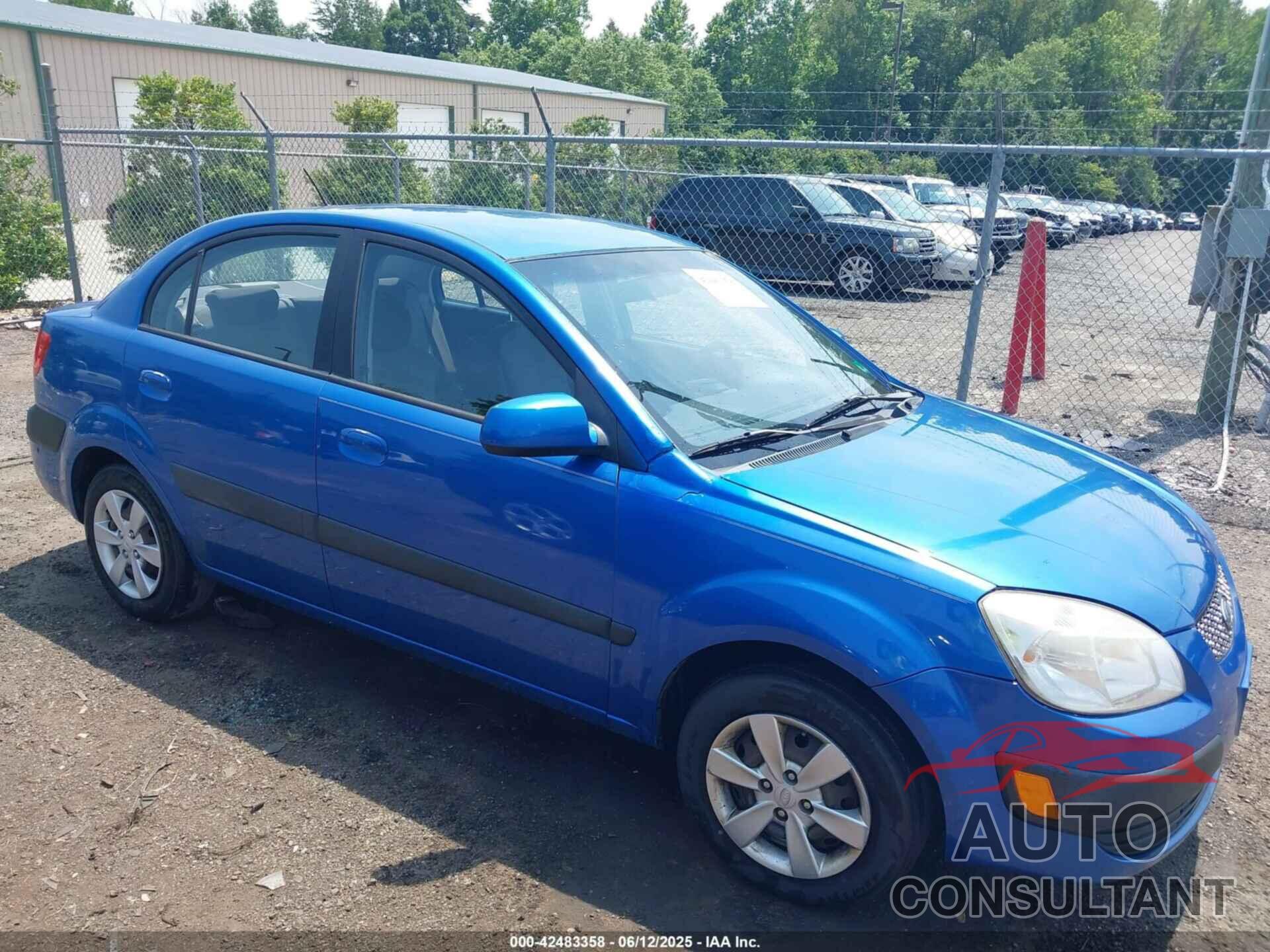 KIA RIO 2009 - KNADE223296448785