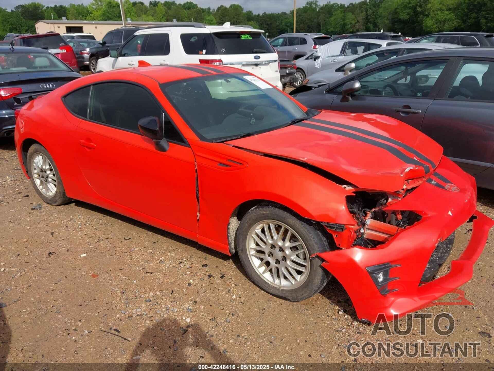 TOYOTA 86 2017 - JF1ZNAA15H8707491