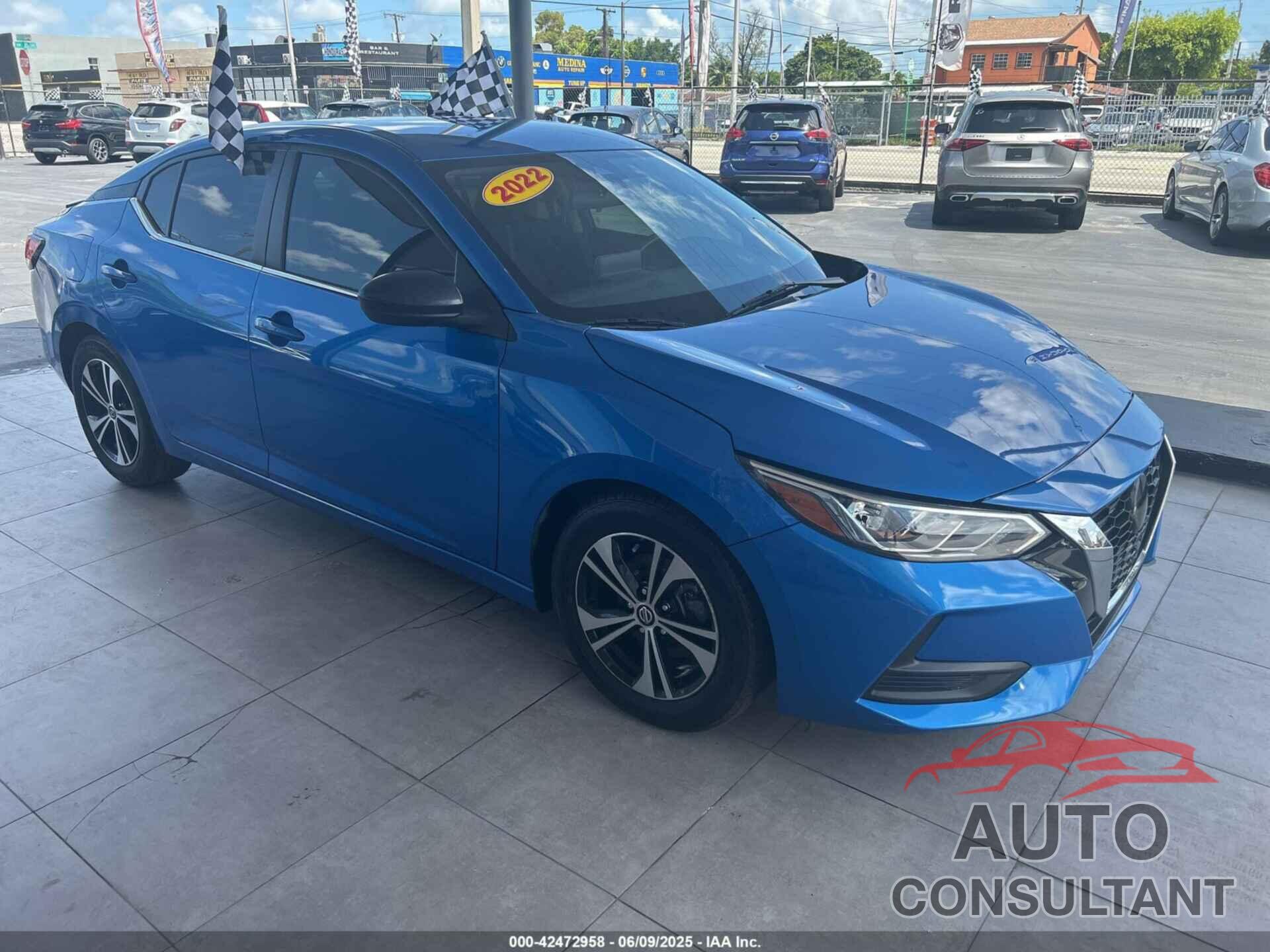 NISSAN SENTRA 2022 - 3N1AB8CV4NY261345