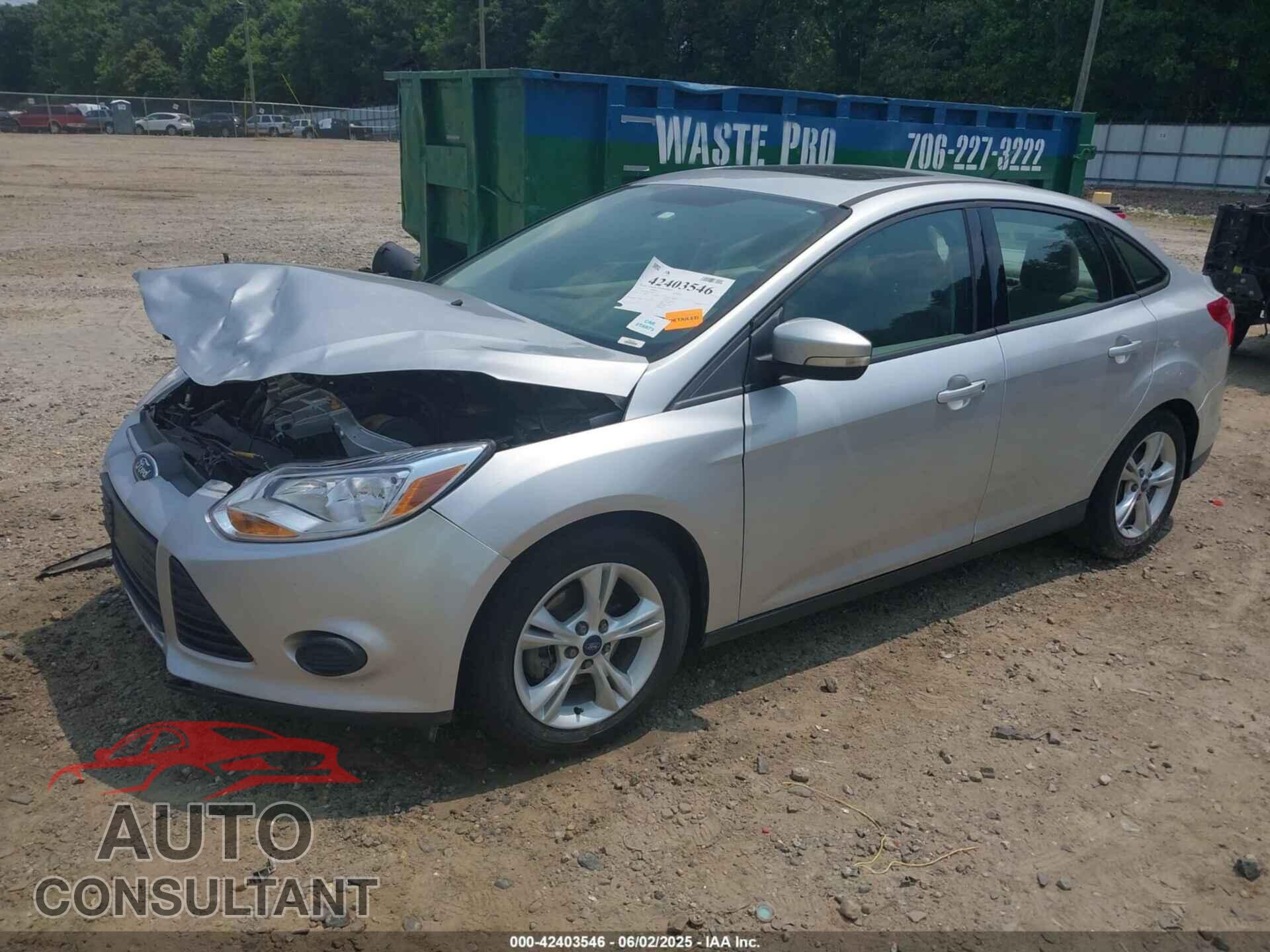 FORD FOCUS 2014 - 1FADP3F23EL426767