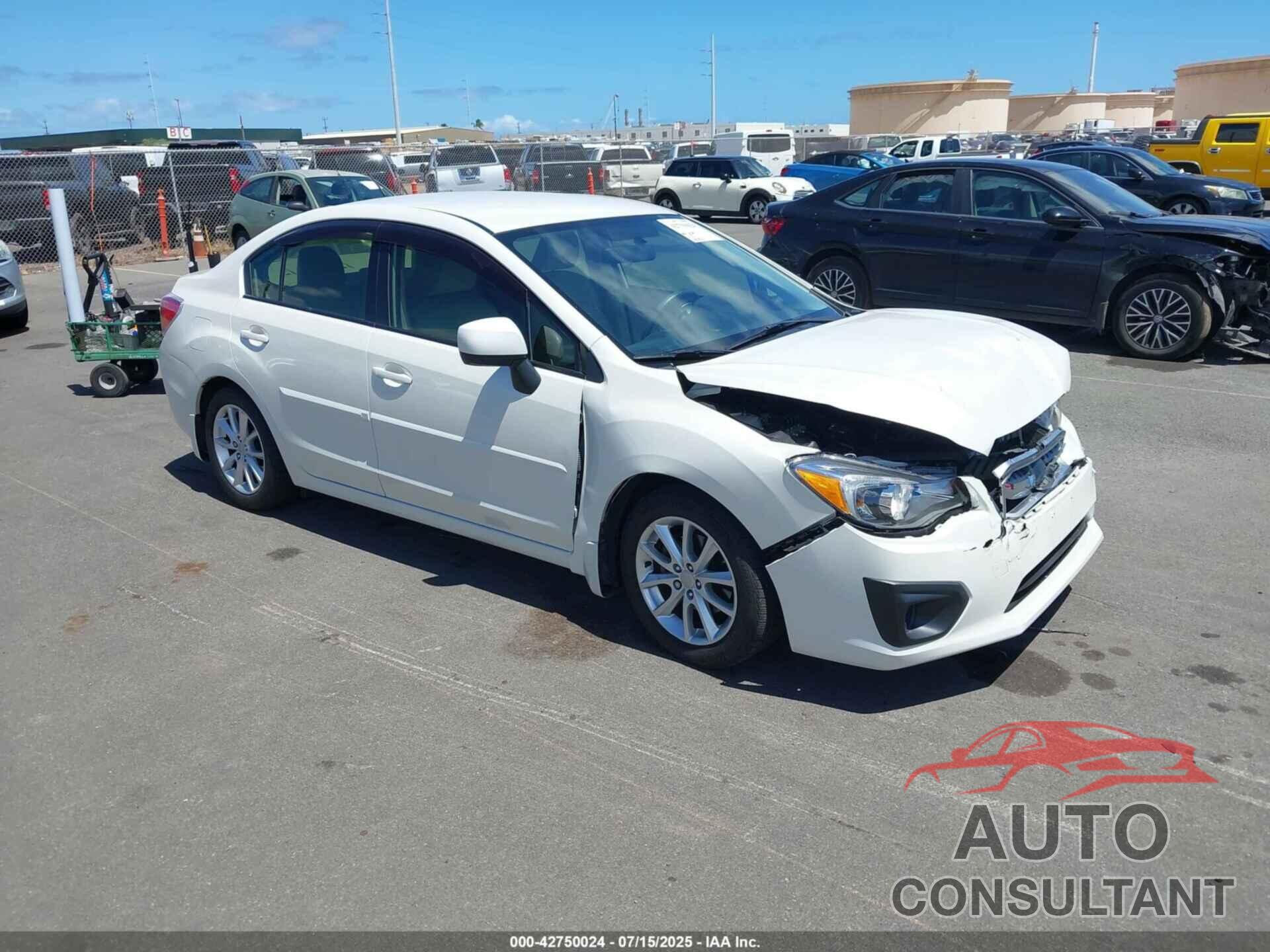 SUBARU IMPREZA 2013 - JF1GJAB68DH026166