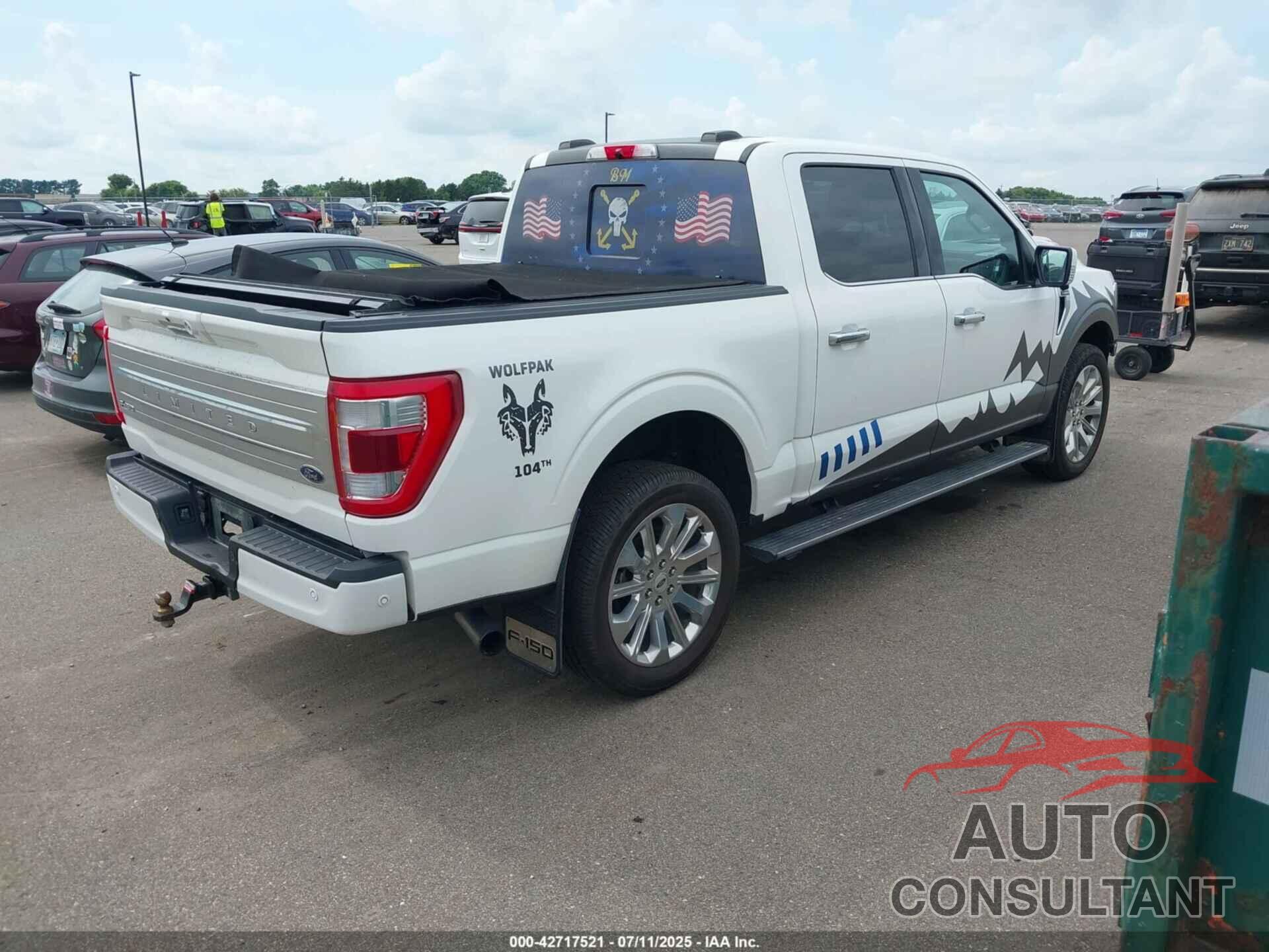 FORD F-150 2021 - 1FTFW1E83MFB71602