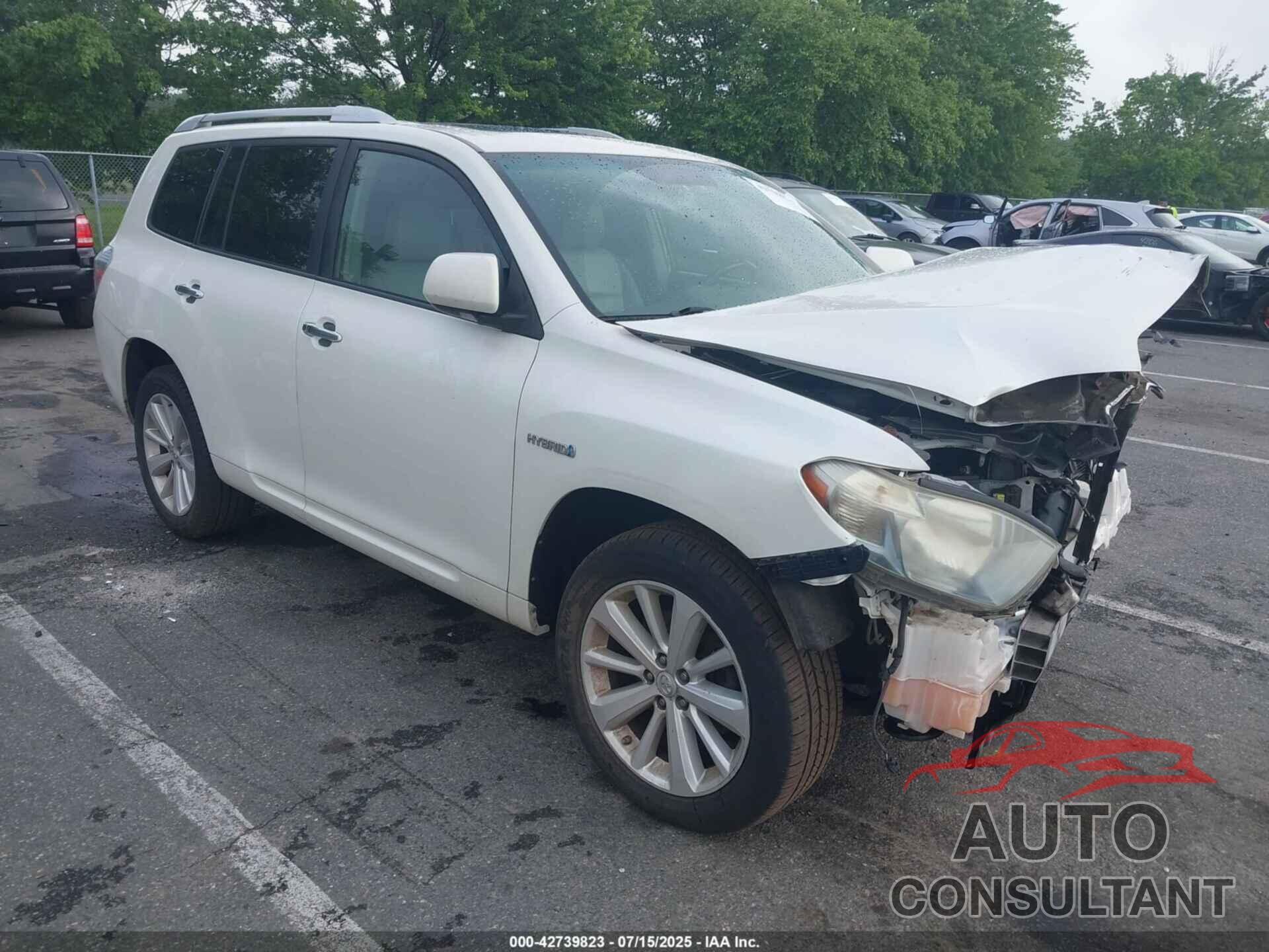 TOYOTA HIGHLANDER 2010 - JTEJW3EHXA2046813