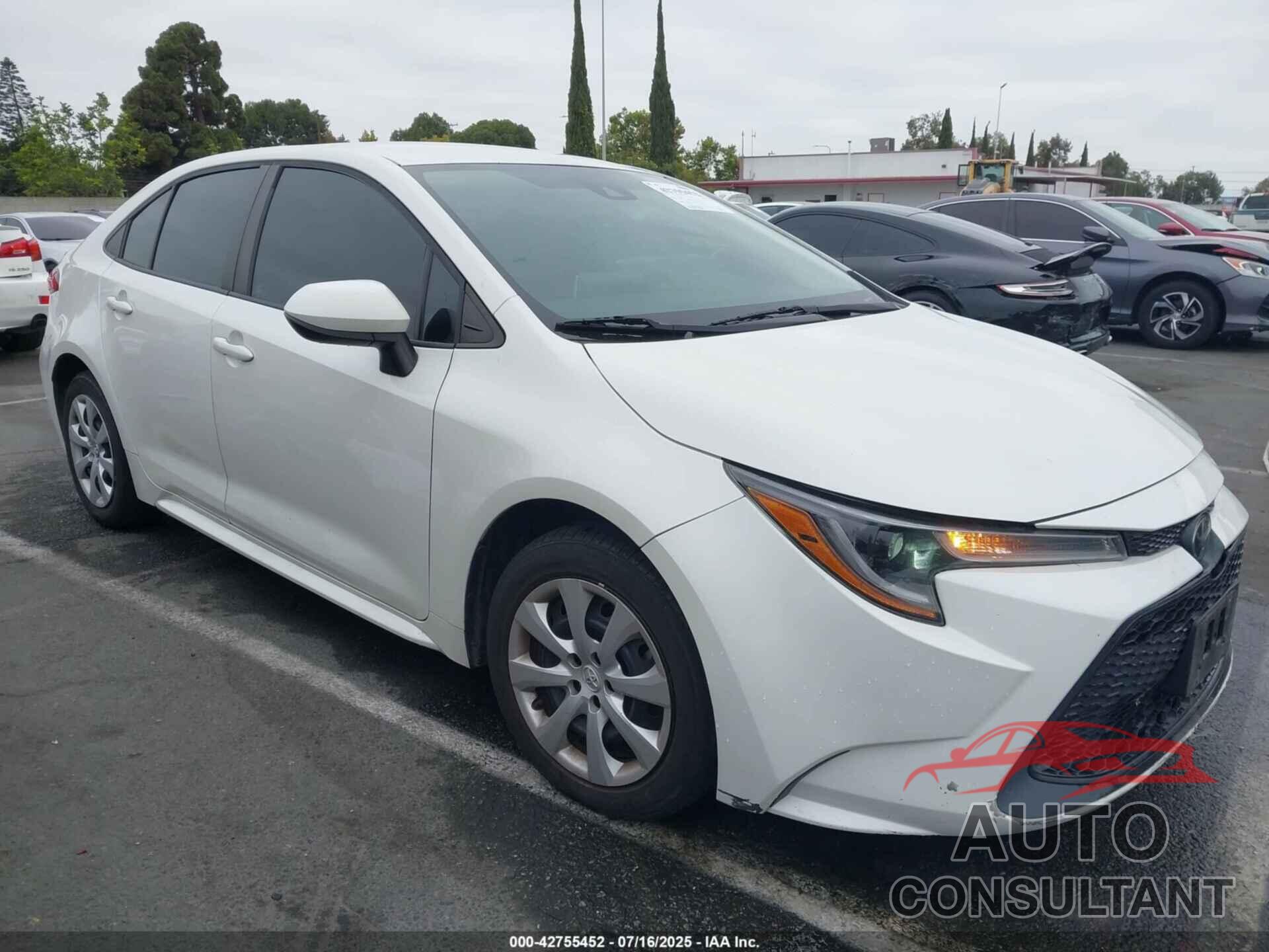 TOYOTA COROLLA 2020 - 5YFEPRAE1LP041179